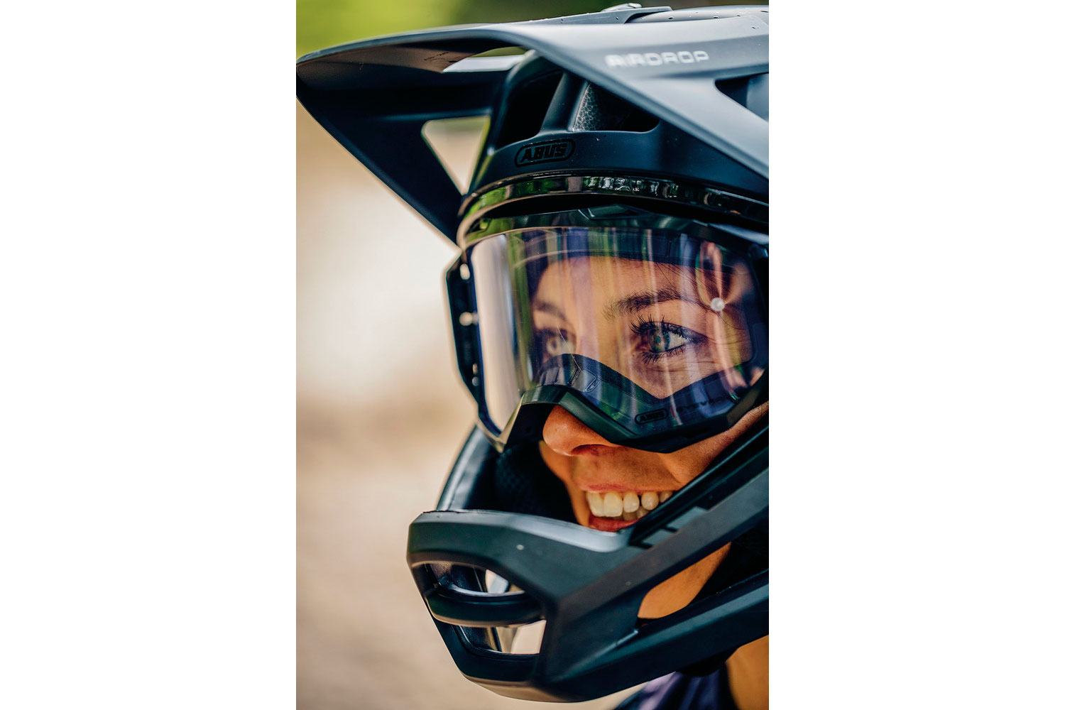 Abus AirDrop Mips Fullface Helm 58-62 cm | velvet black