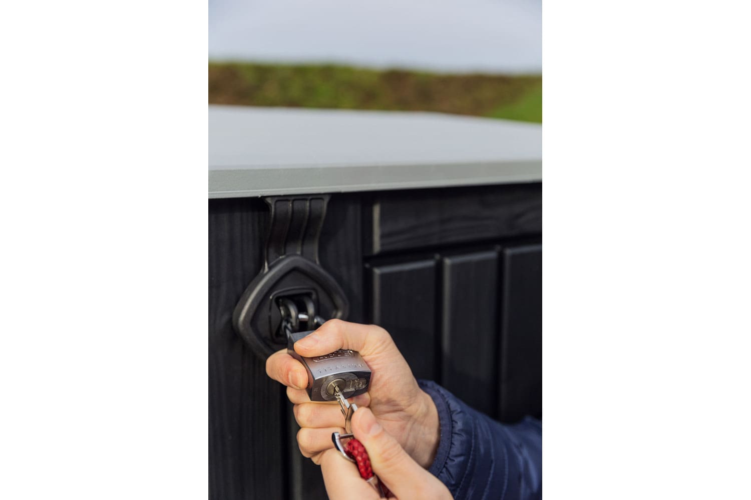 Abus Bordo 6000PZ Faltschloss 90 cm | schwarz