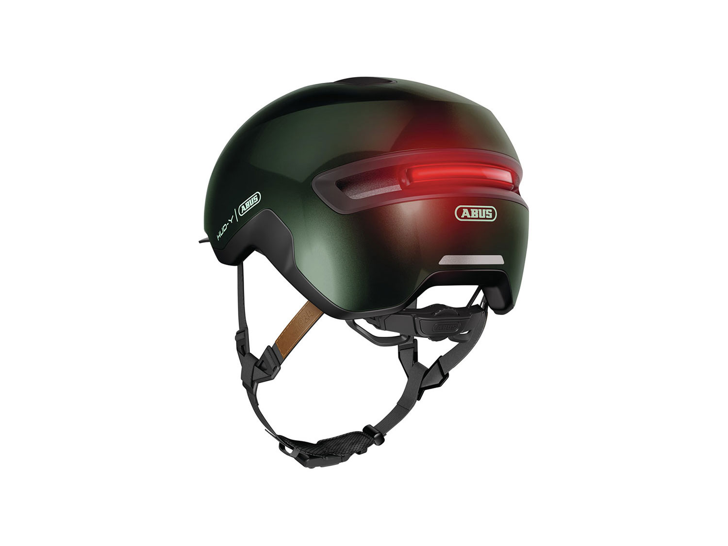 Abus Hud-Y Helm 57-61 cm | moss green