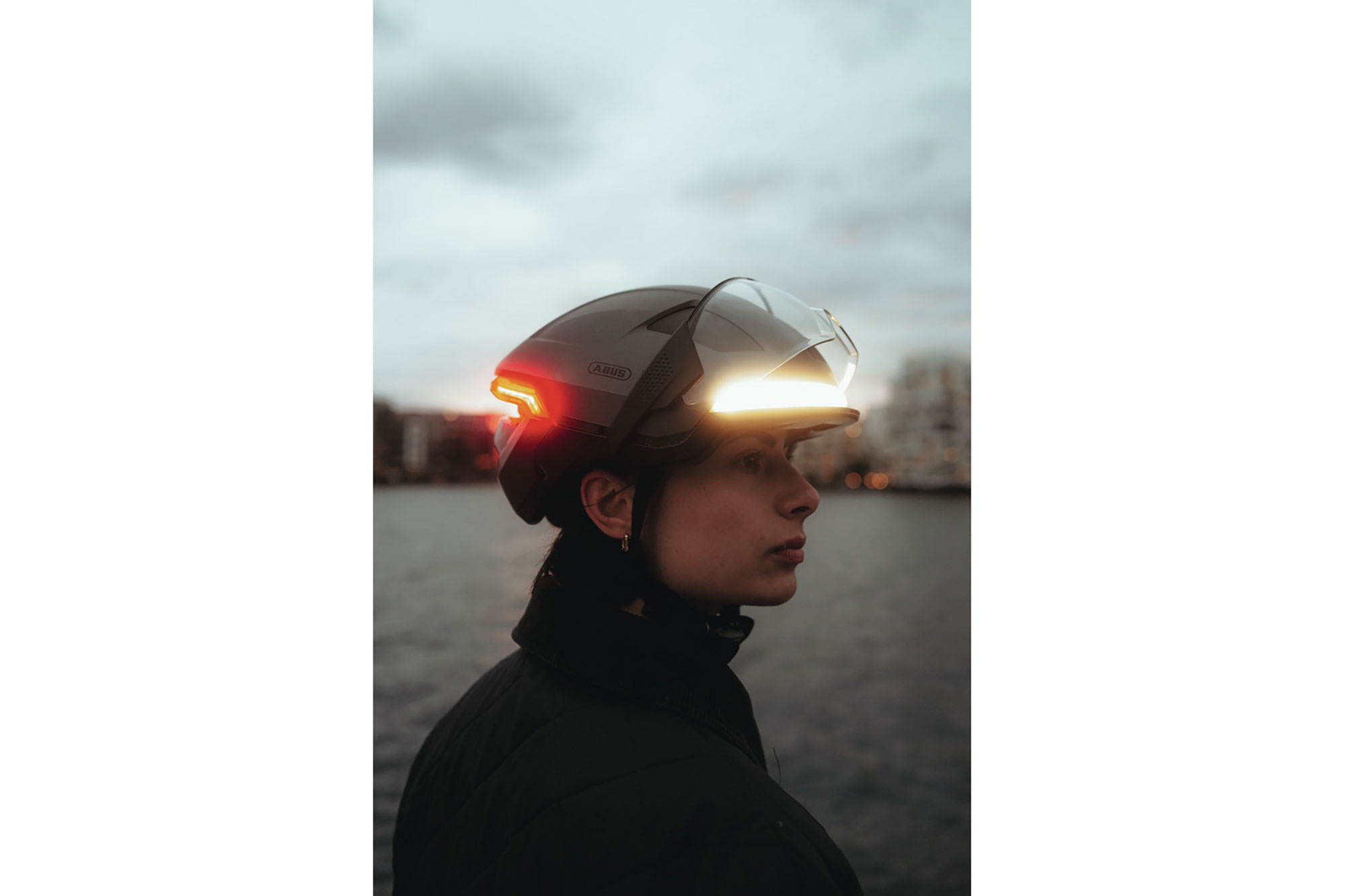 Abus Hyp-E ACE E-Bike Helm 57-61 cm | gleam silver