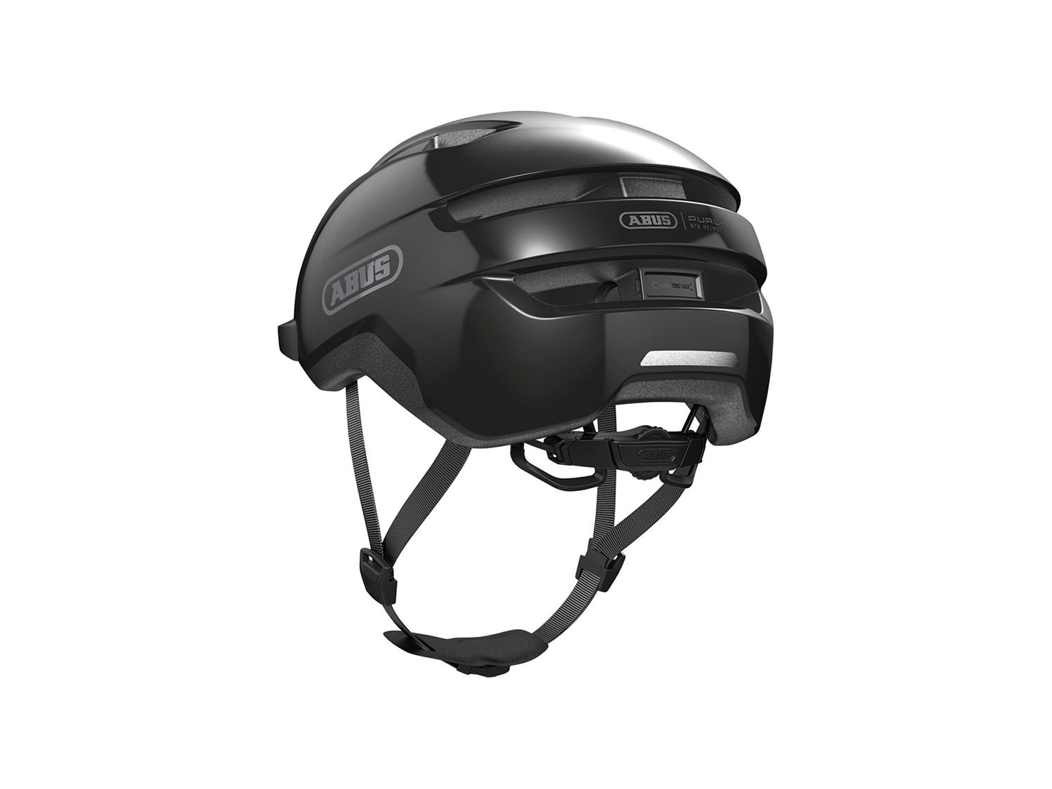 Abus Purl-Y Helm 54-58 cm | shiny black