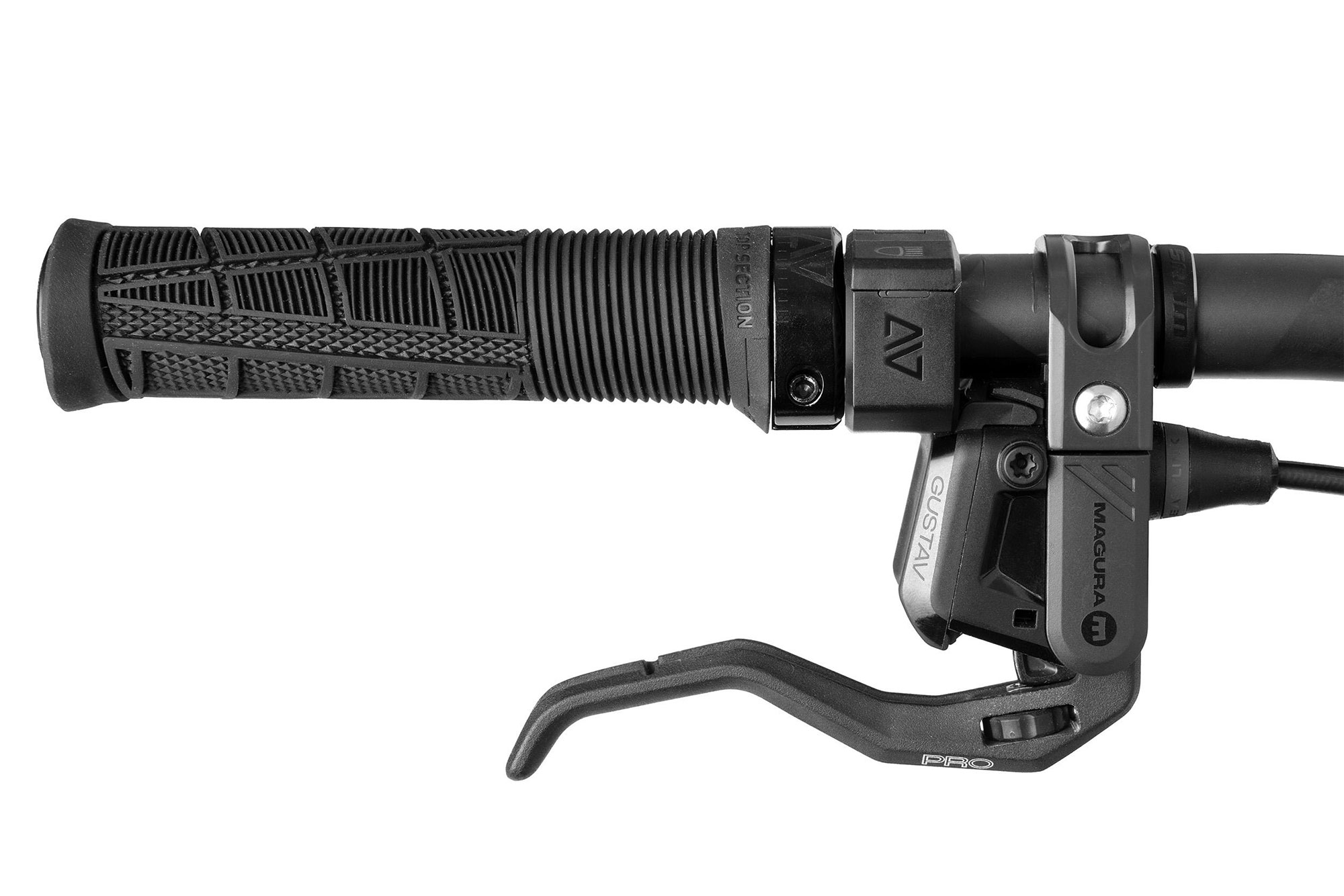 Acid Pro-E Frontlicht X-Connect 200 Lux mit Fernlicht black