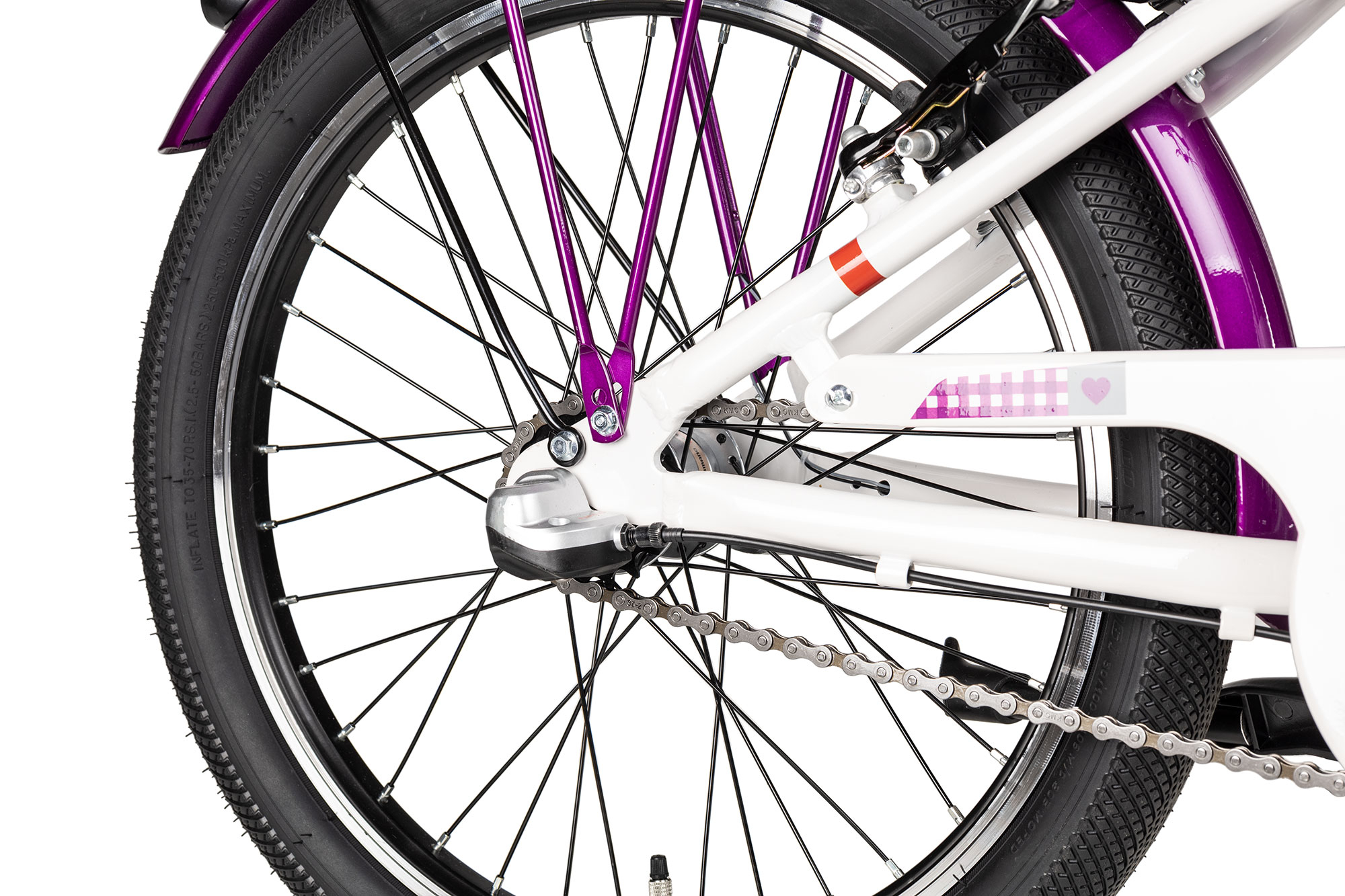 Almrausch GLÜCK 3 20 Nexus 29 cm | shimmerwhite violet grey