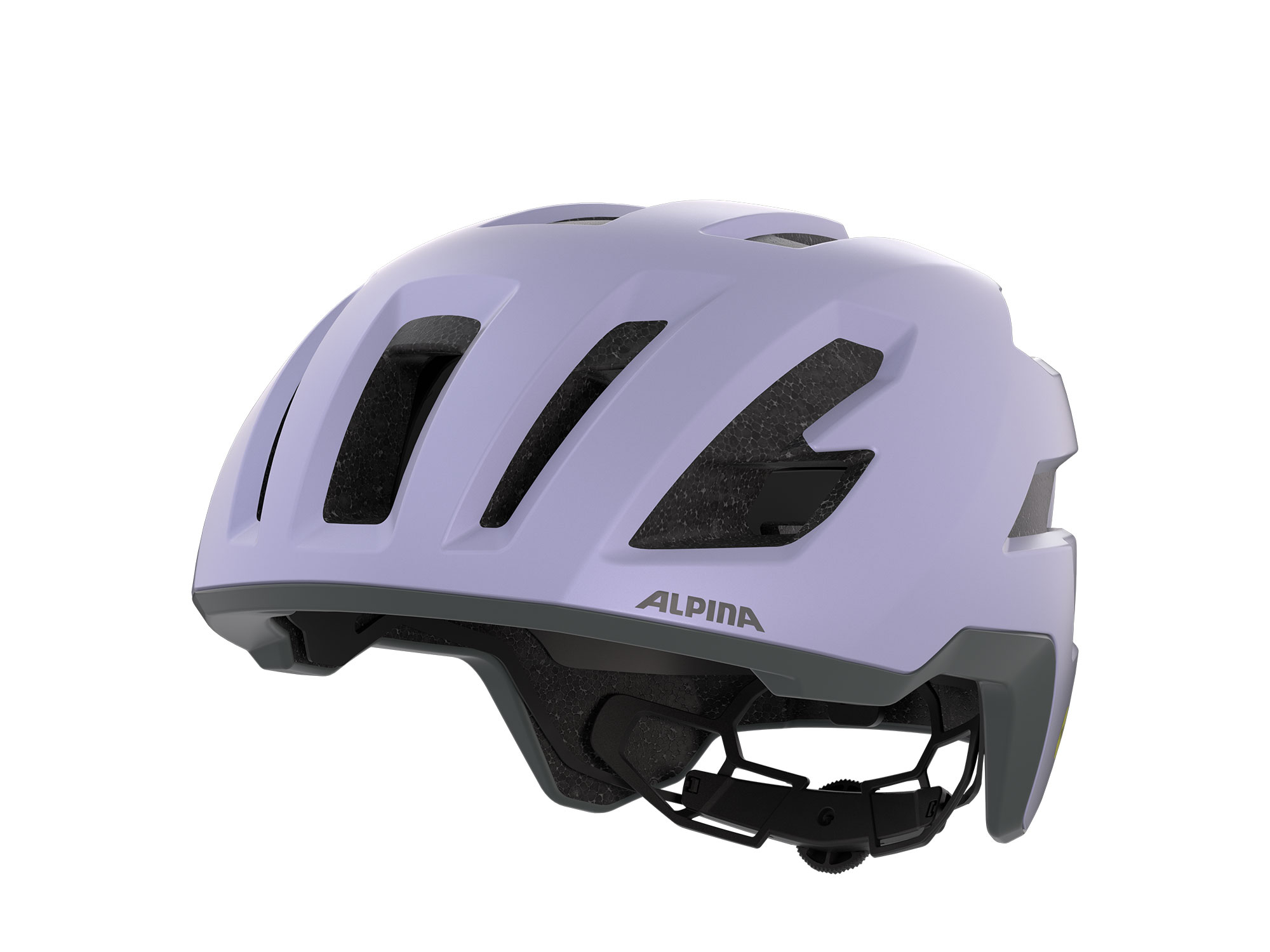 Alpina Taunus Gravel MIPS Helm 52-56 cm | lilac