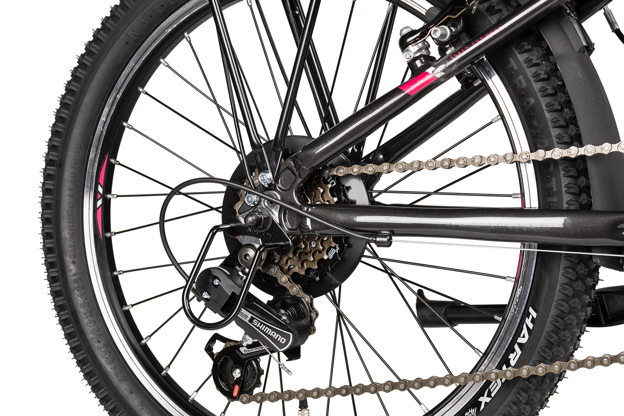 Axess Adventure 6 20 Trapez 29 cm | grey pink