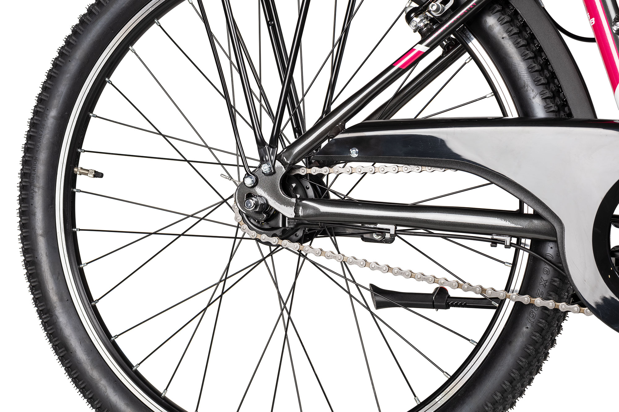 Axess Adventure 7 26 Trapez 43 cm | grey pink