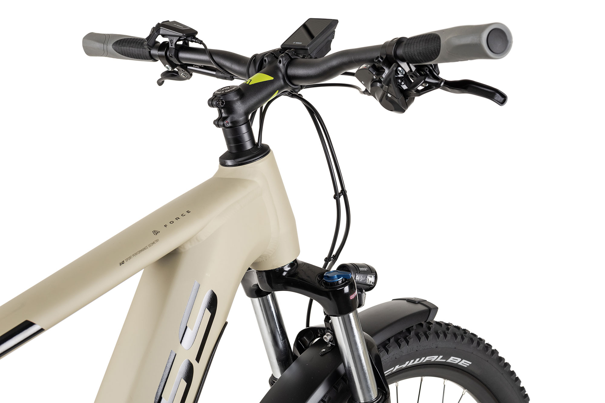 Axess FORCE Allroad 16 Zoll | khakigrey matt/black/lime | 27.5 Zoll