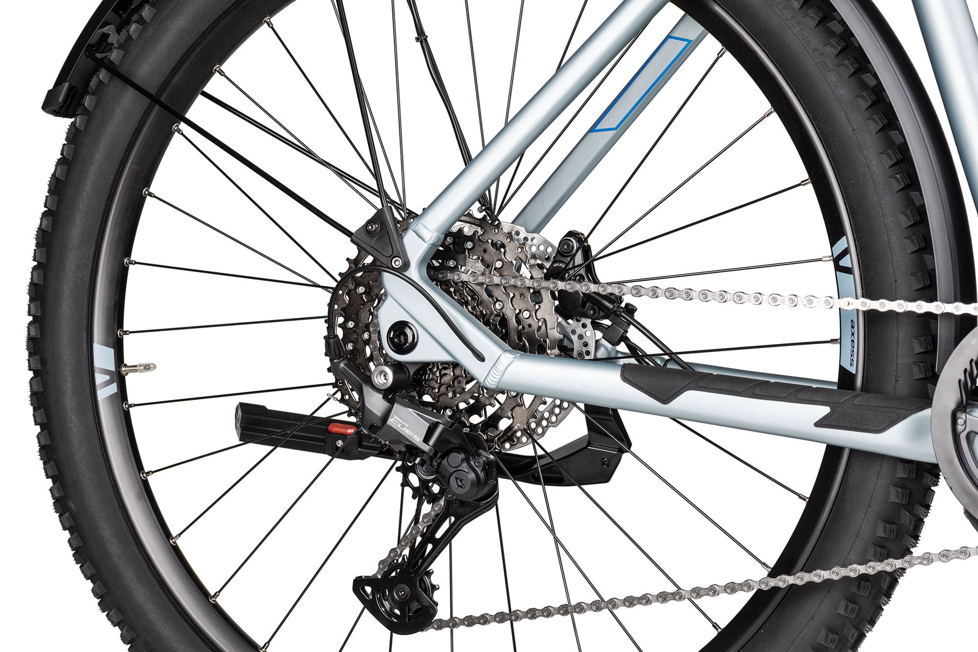Axess Force PRO Allroad 21 Zoll | misty silver matt/black/sky