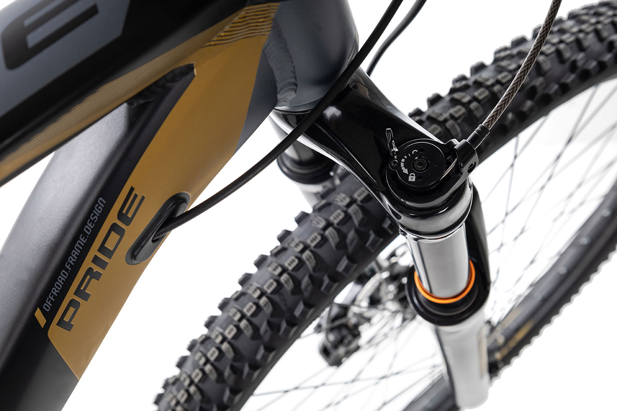 Axess PRIDE 17 Zoll | satinblack gold grey