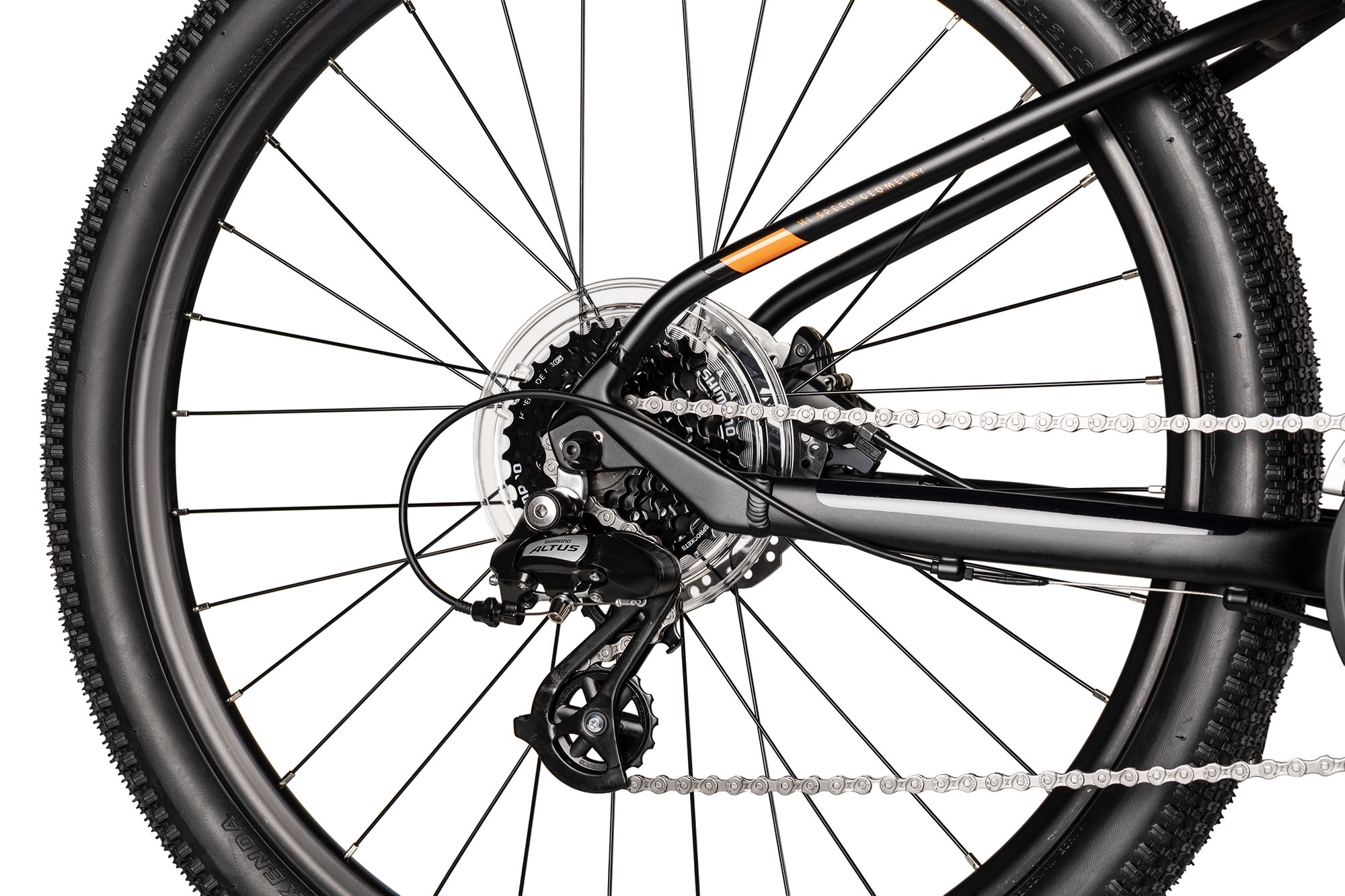 Axess Stipe 26 Pro 33 cm | black matt/orange black