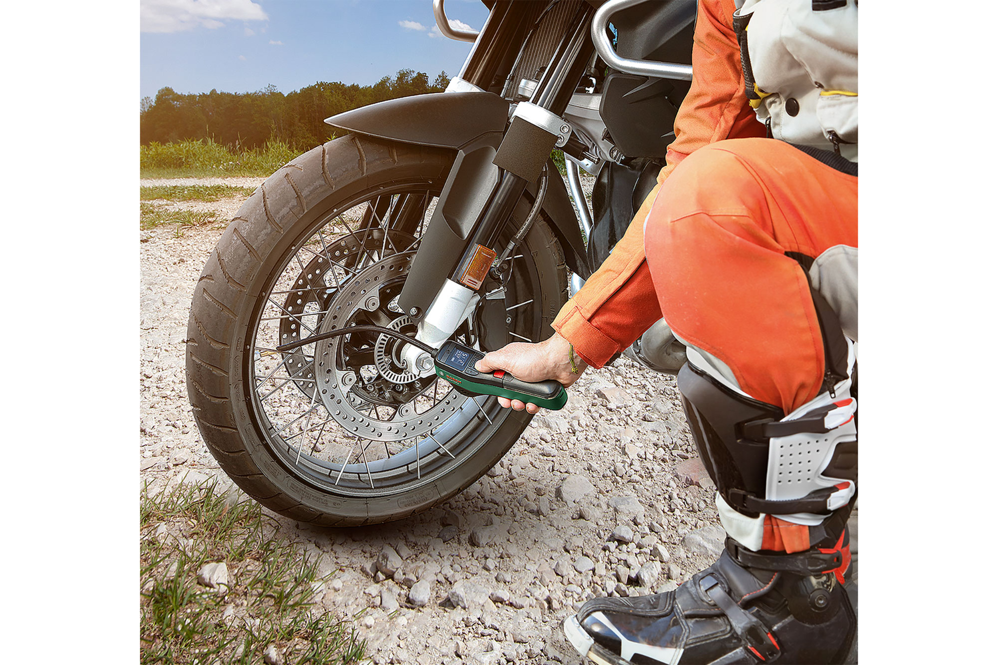 Bosch EasyPump Akku-Druckluftpumpe grün