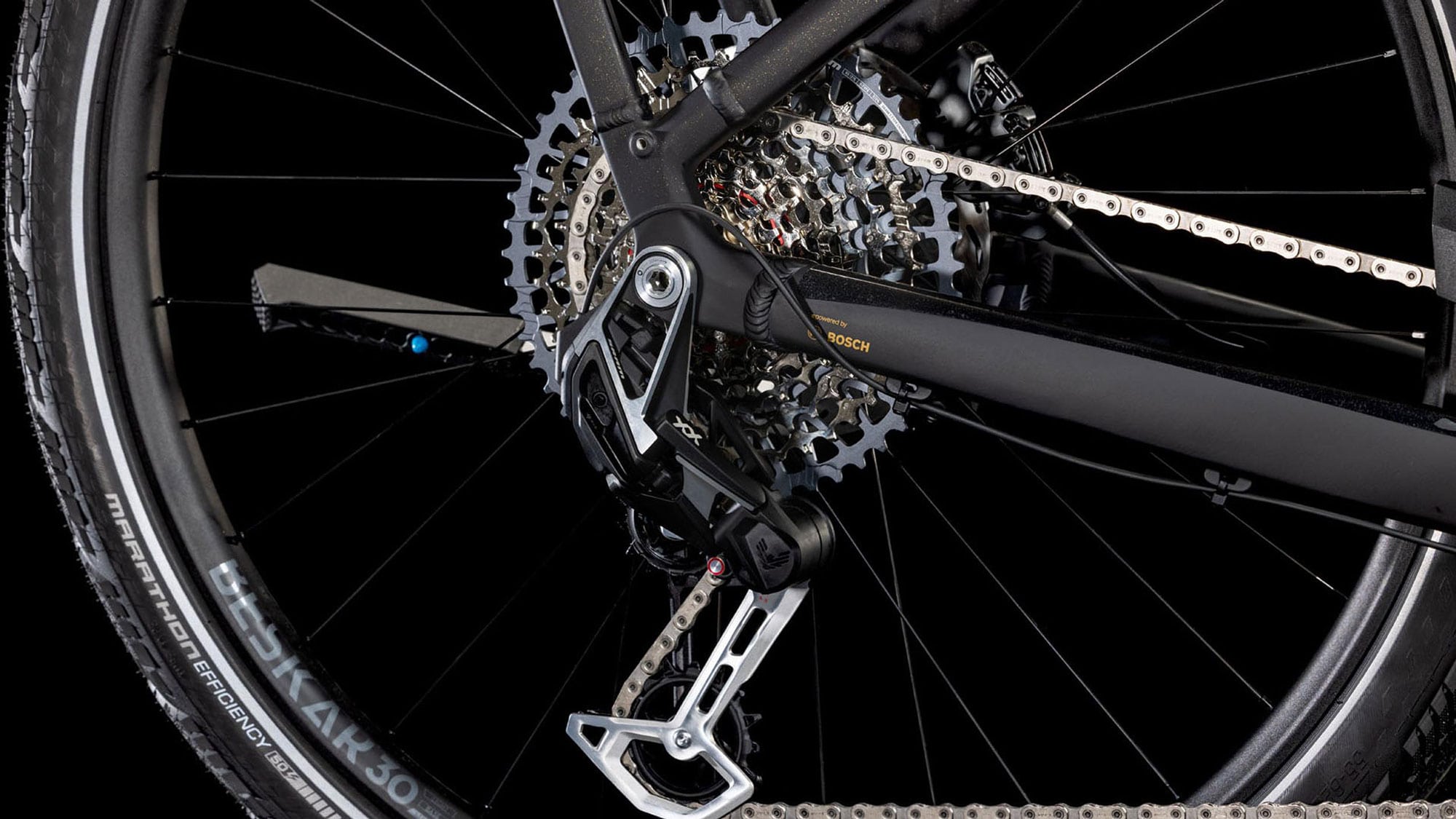 Cube Kathmandu Hybrid SLT 800 Trapez 2025 50 cm | golddust´n´black