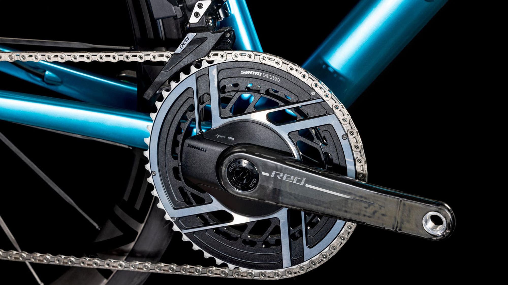Cube Litening AIR C:68X SLX 2025 60 cm | chromeblue´n´carbon