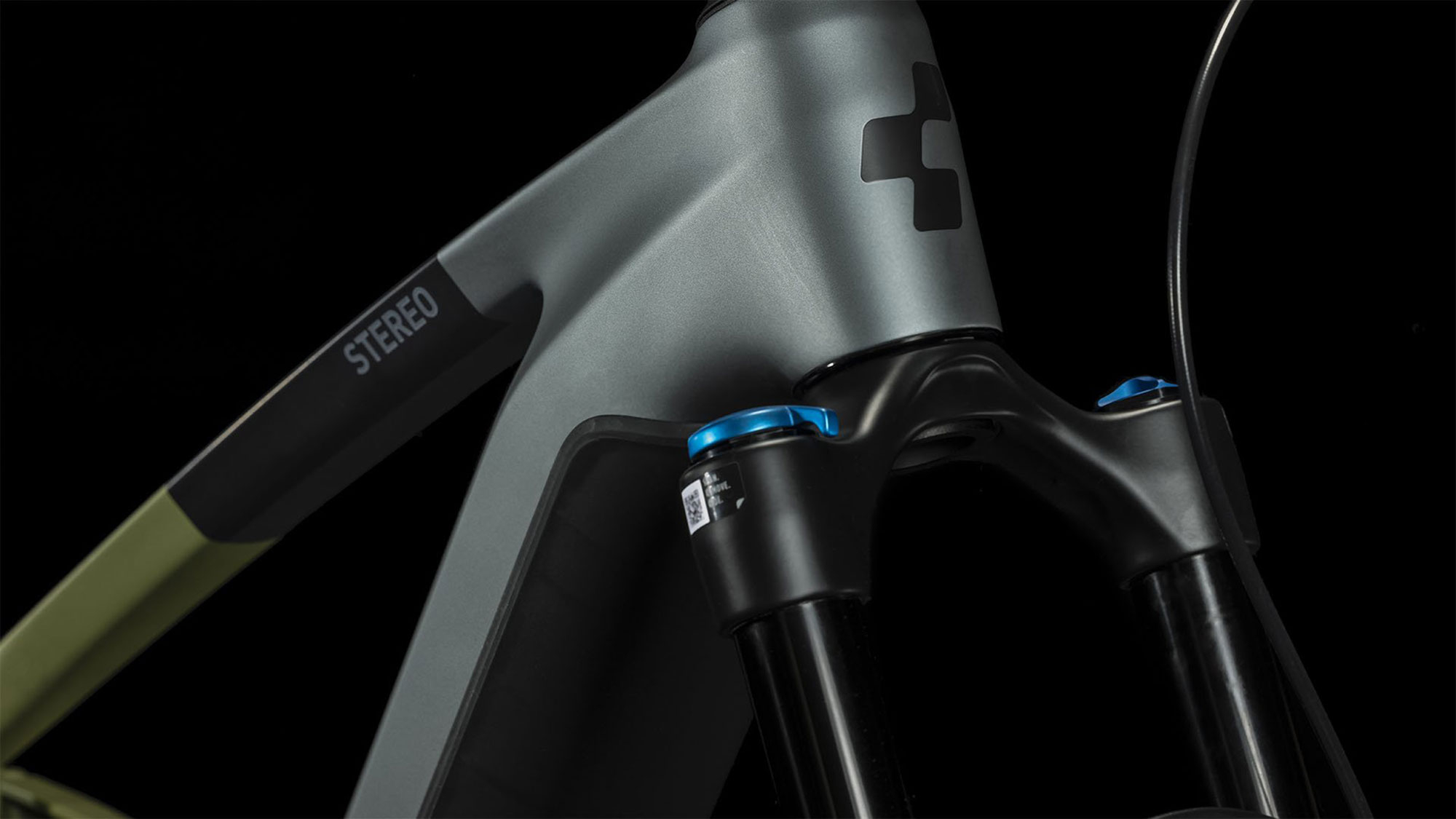 Cube Stereo Hybrid 140 HPC TM 750 S | flashgrey´n´olive