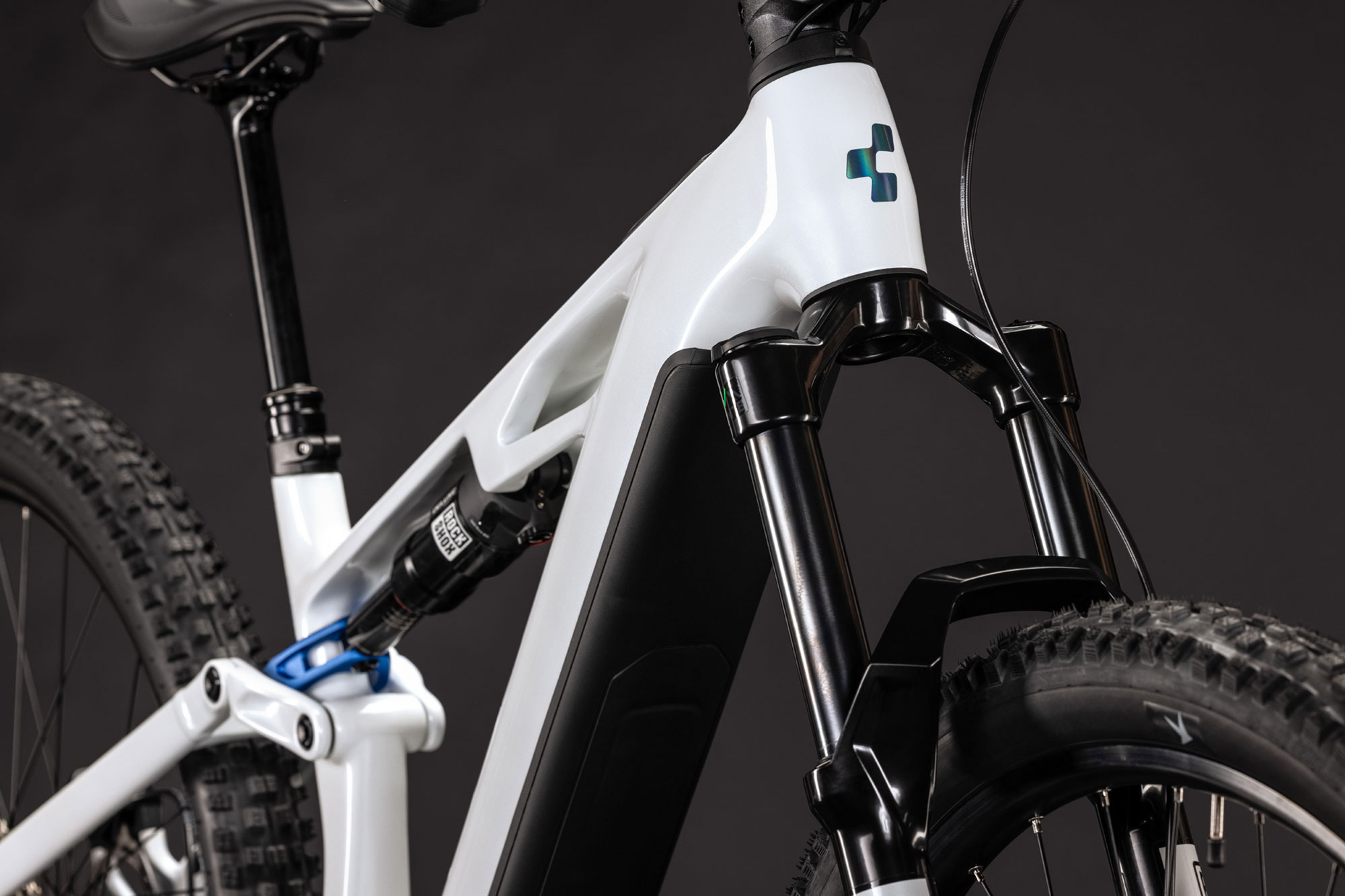 Cube Stereo Hybrid ONE44 HPC Pro 800 2027 XL | metallicwhite´n´blue