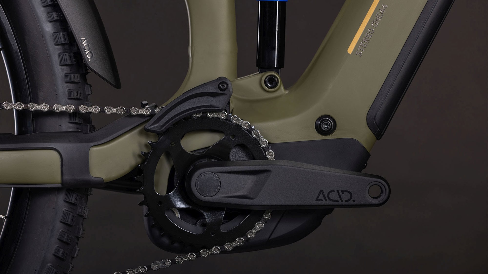 Cube Stereo Hybrid ONE44 PRO 800 2026 L | dustyolive´n´gold