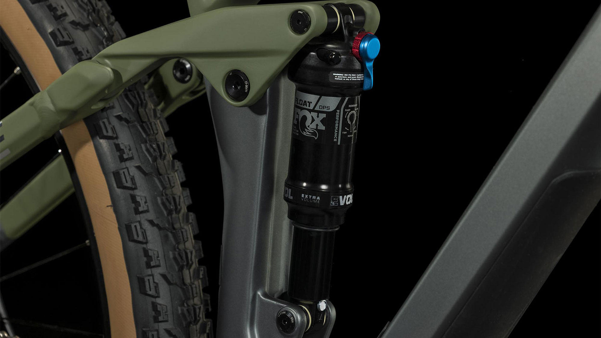 Cube Stereo ONE22 HPC TM L | flashgrey´n´olive
