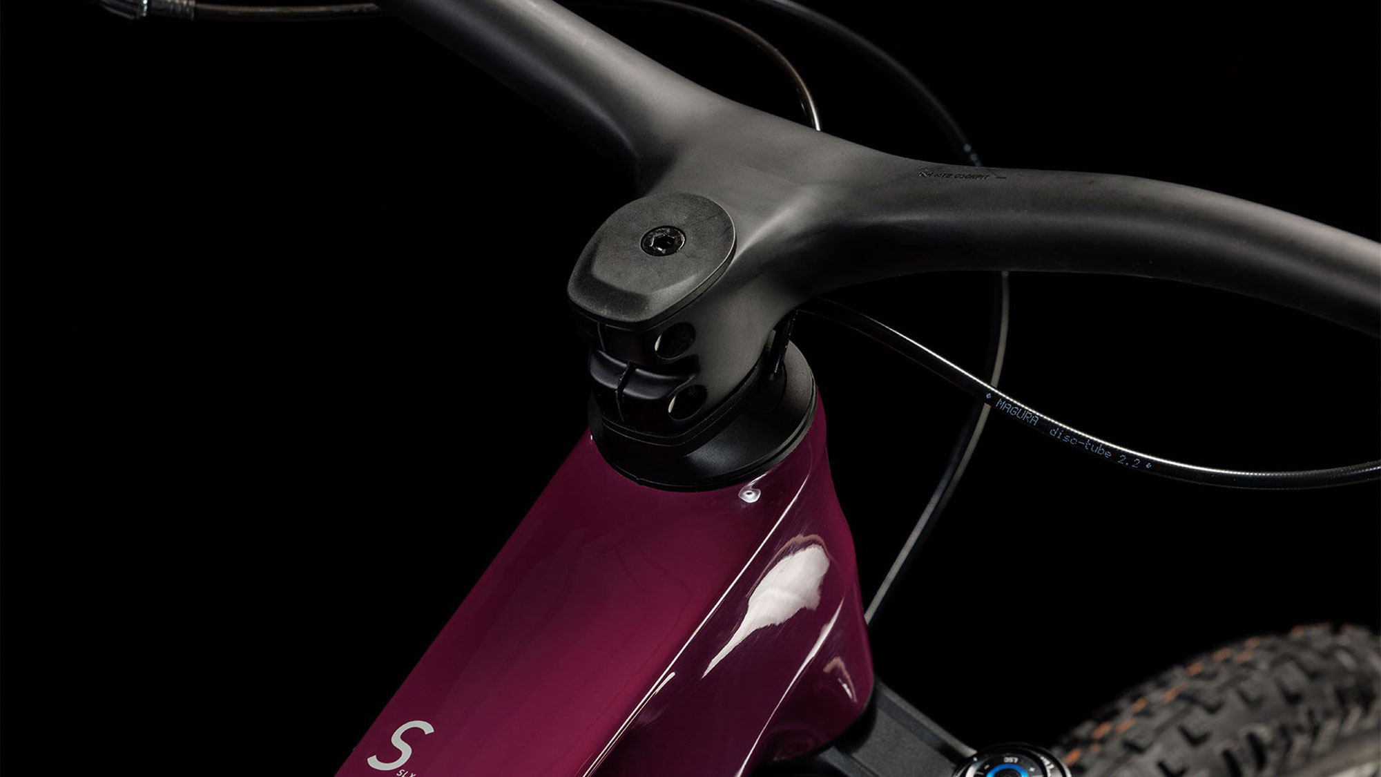 Cube Stereo ONE44 C:68X SLX S | wine´n´grey