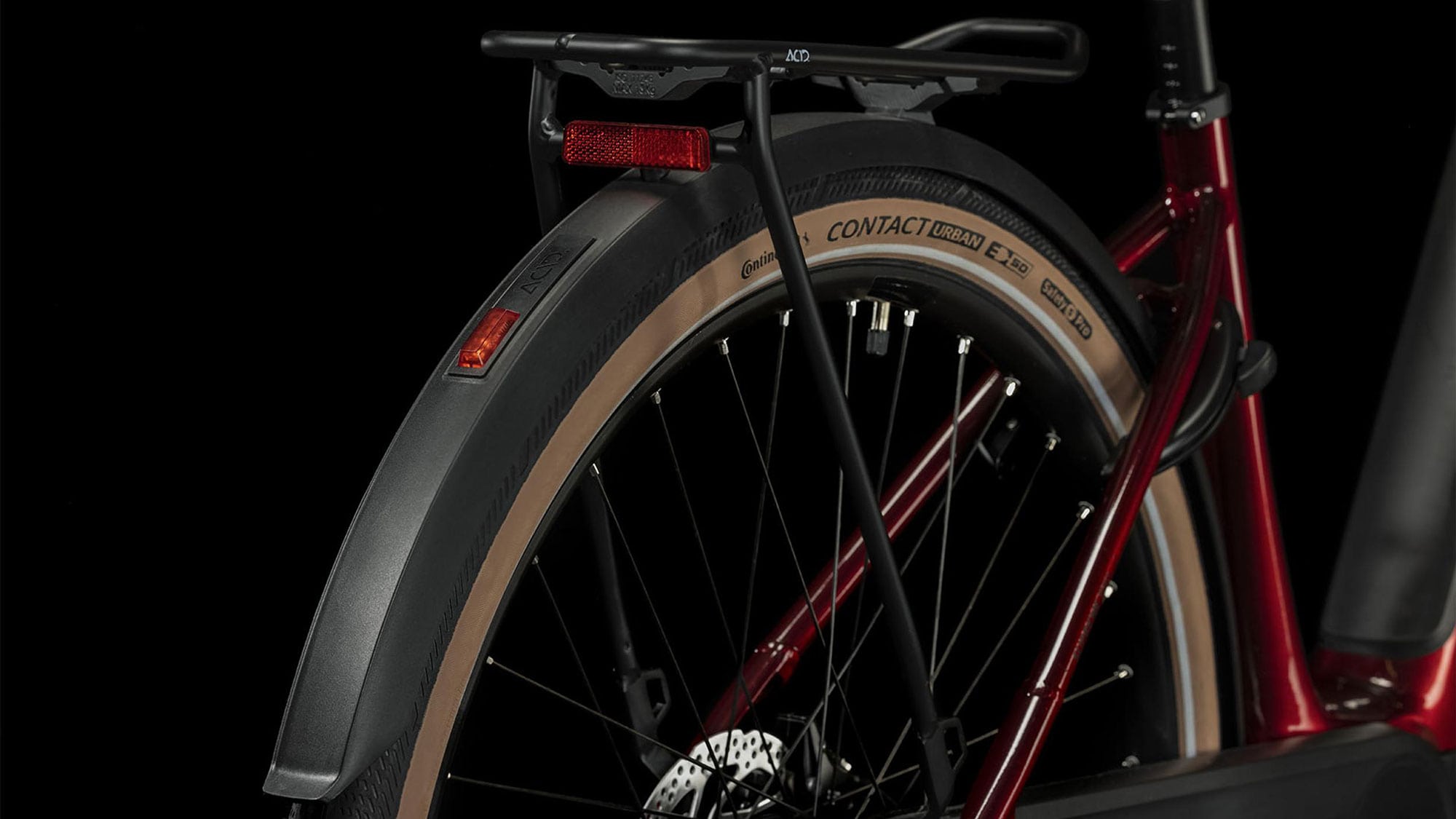 Cube Supreme Hybrid PRO 500 Wave 58 cm | red´n´black
