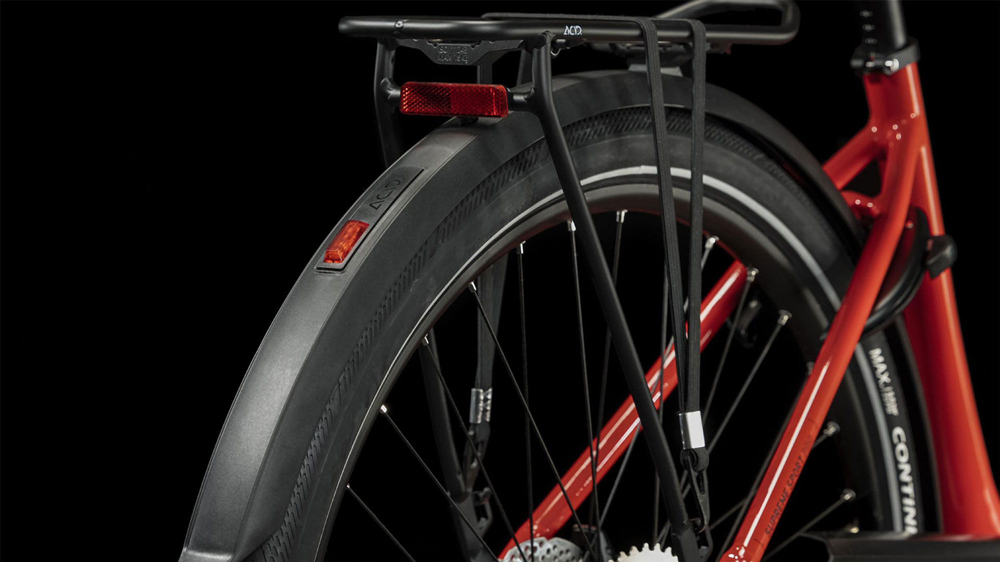 Cube Supreme Sport Hybrid PRO 500 Wave 58 cm | red´n´black