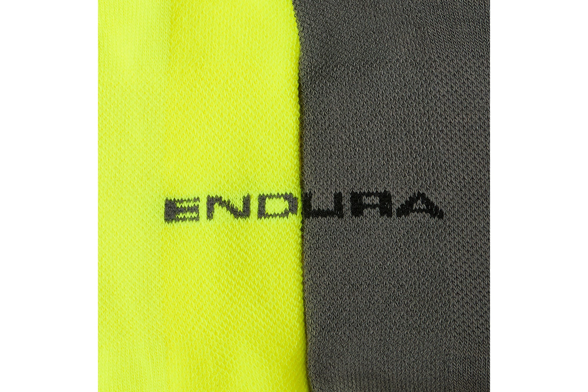Endura Coolmax Stripe 2er Pack Socken 37-42 | bright yellow