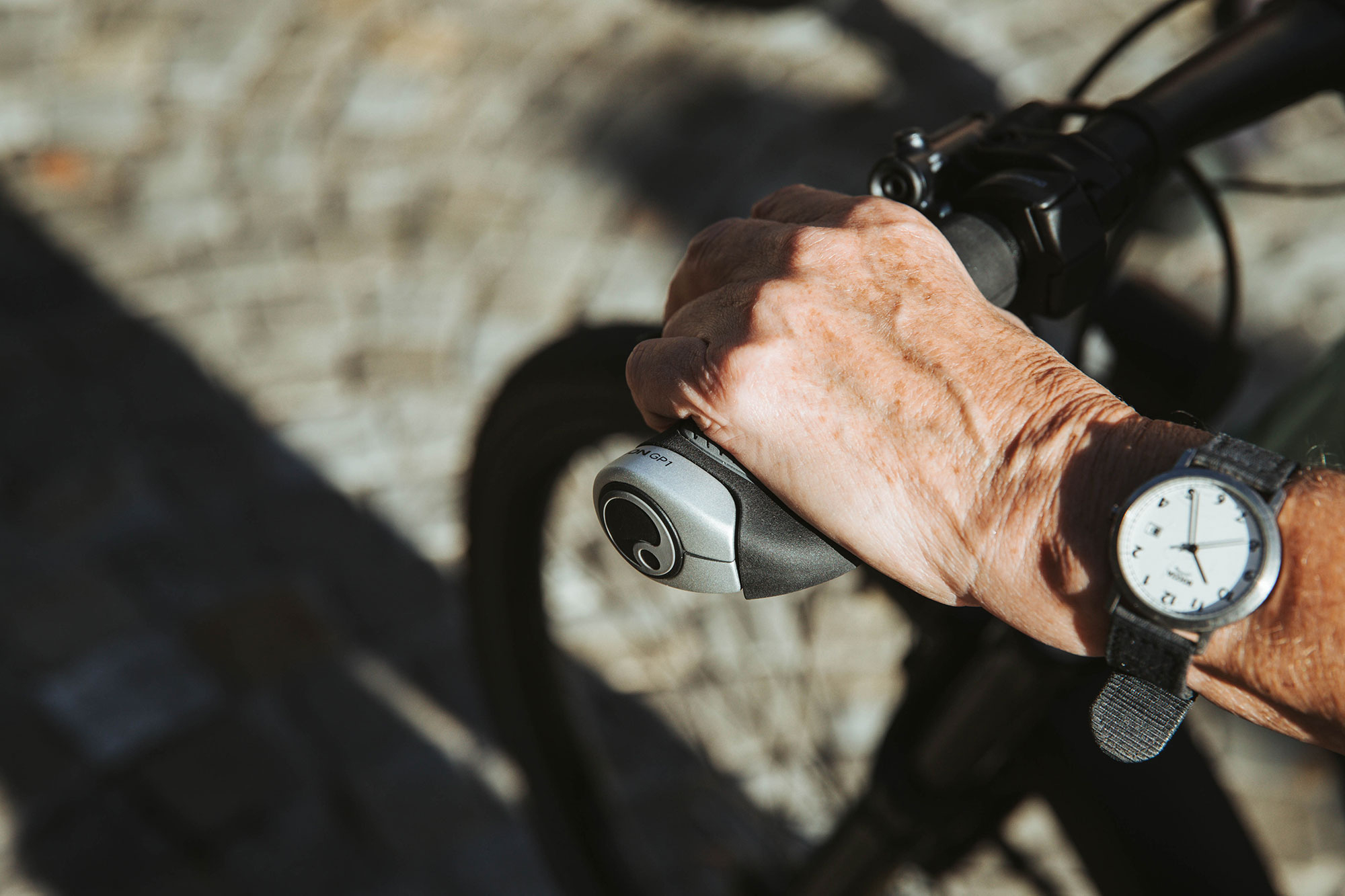 Ergon GP1 Evo Performance Comfort Griffe S | schwarz grau