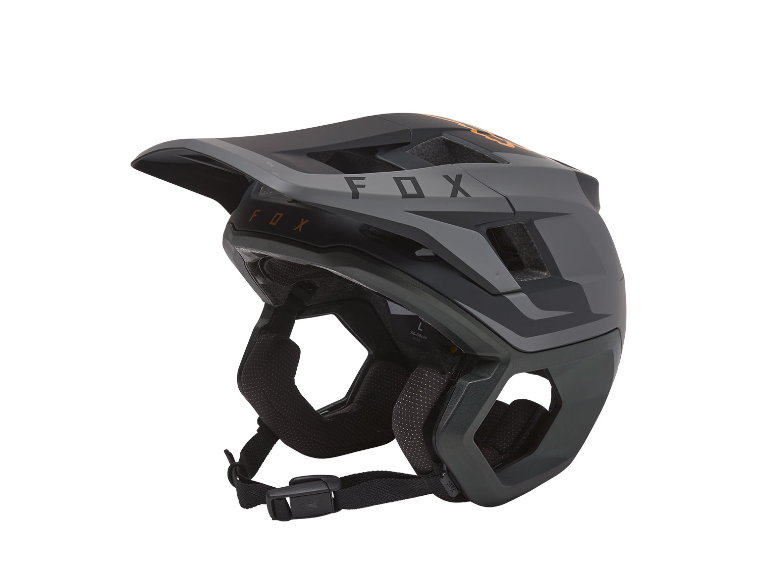 Fox Racing Dropframe Helmet Pro MIPS Jethelm 52-54 cm | black