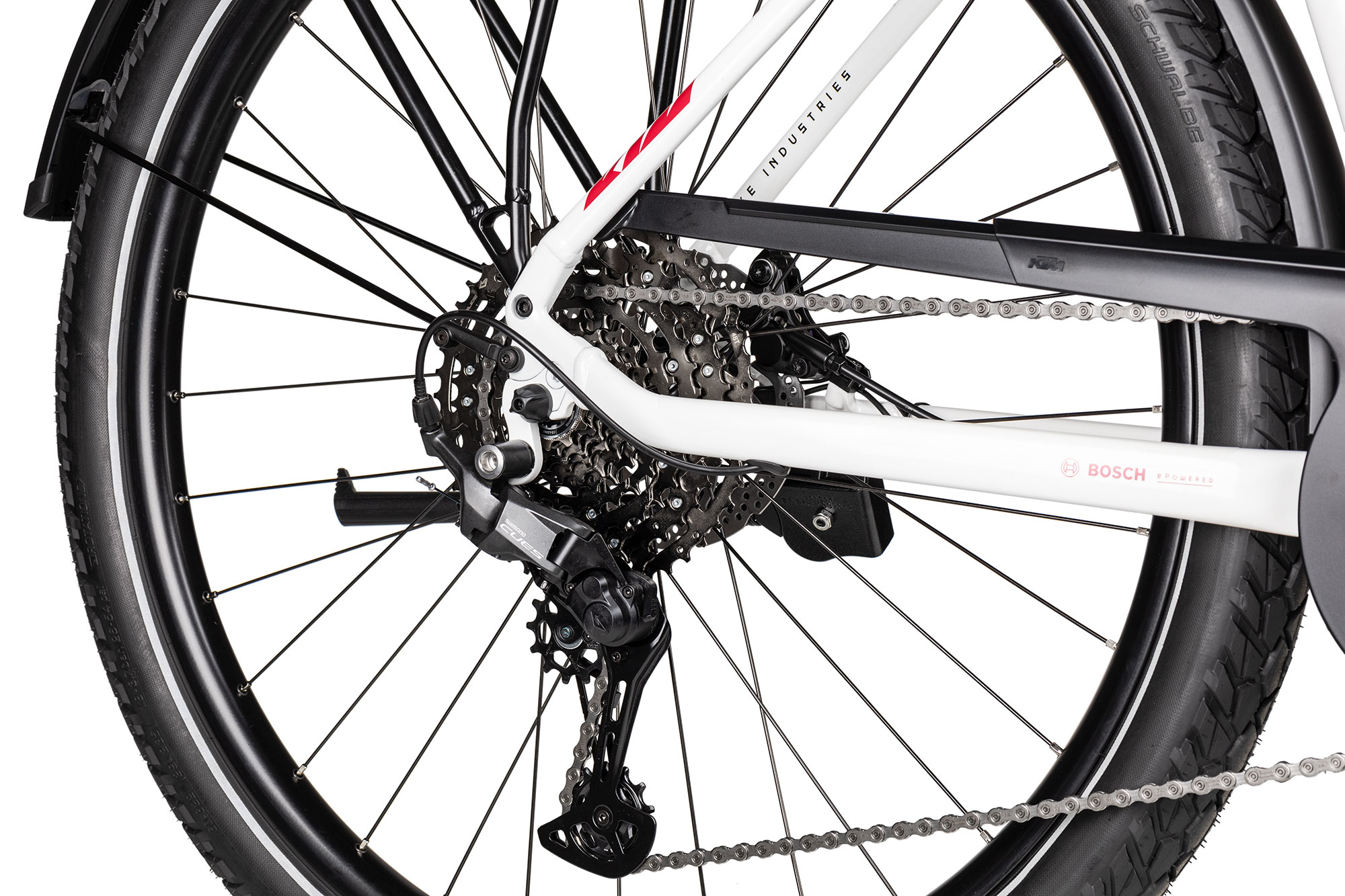 KTM Macina GRAN PRO Trapez 2025 56 cm | metallic white/darkred black