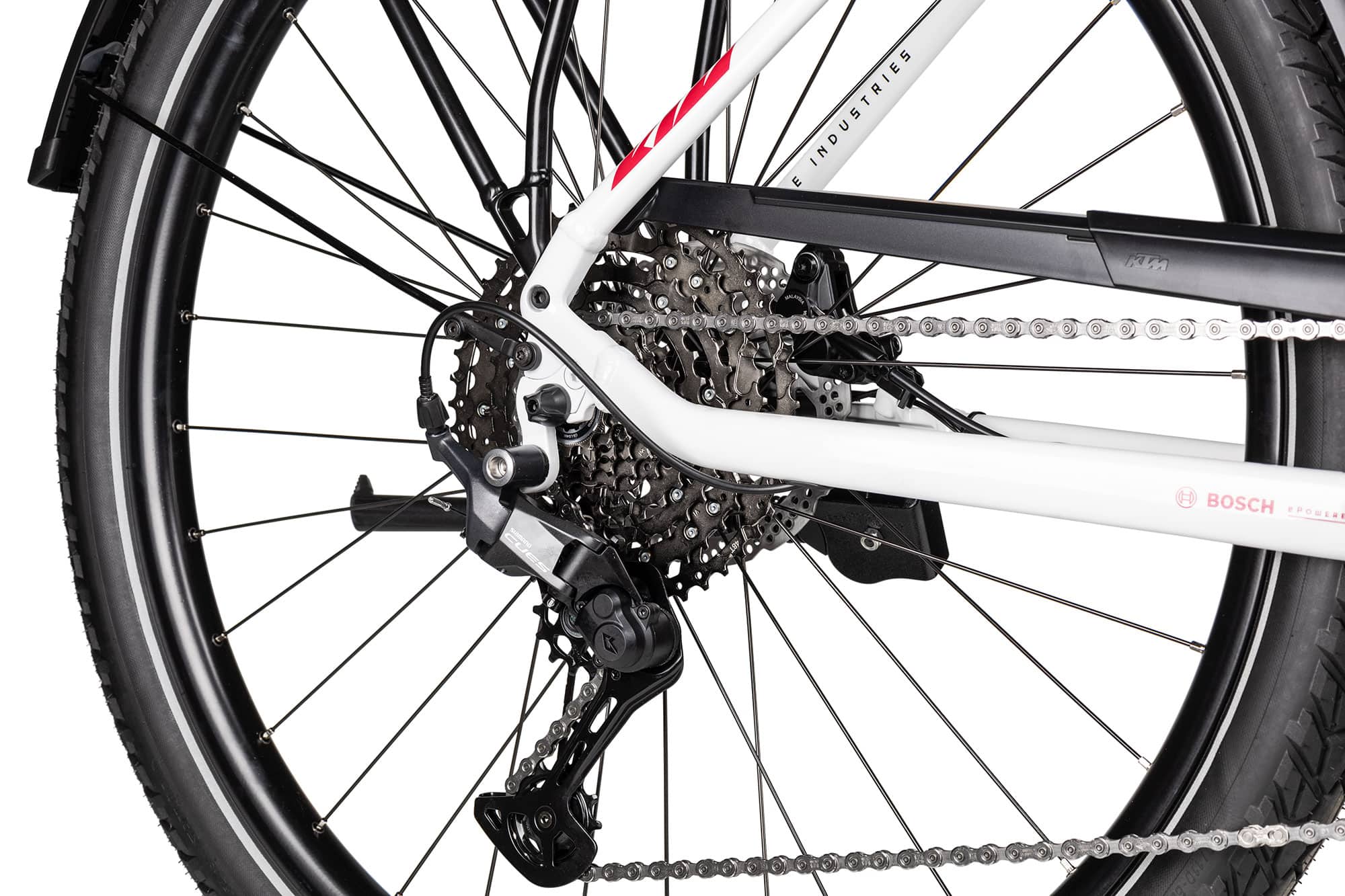 KTM Macina GRAN PRO Wave 2025 51 cm | metallic white/darkred black
