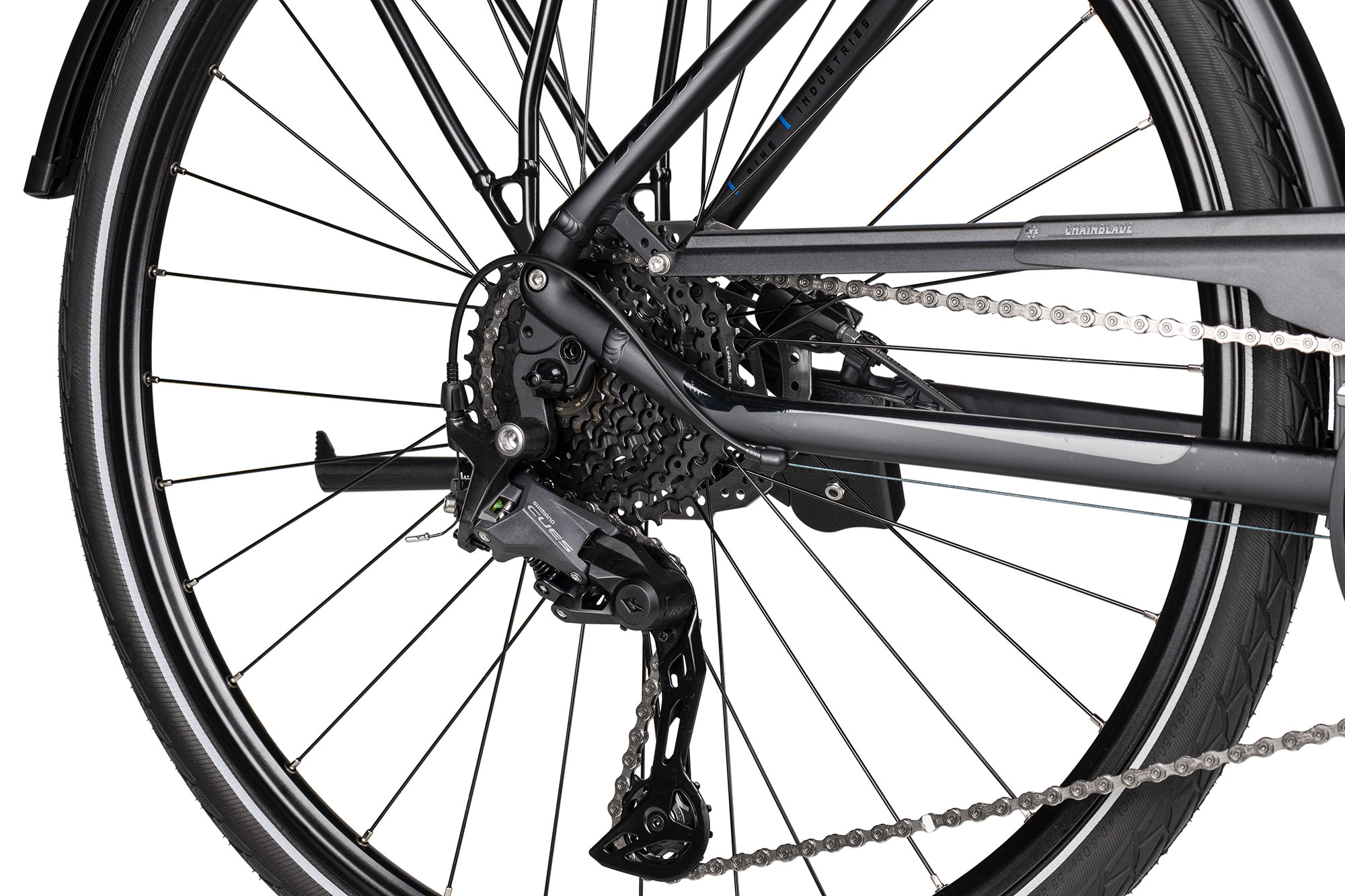 KTM Valencia Street Wave 2025 43 cm | metallic black matt/black blue