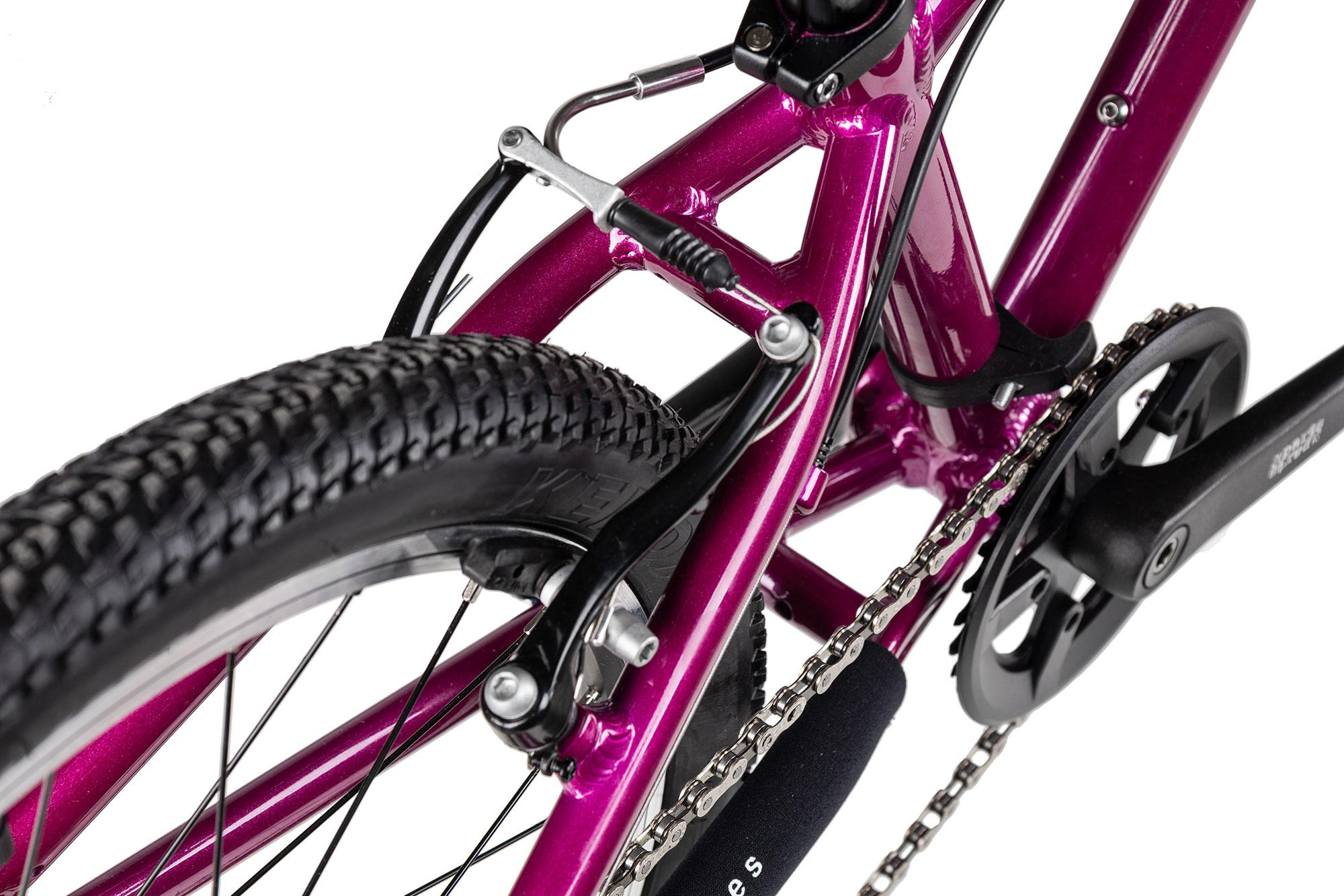 KUbikes 20 MTB 24 cm | lasur pink