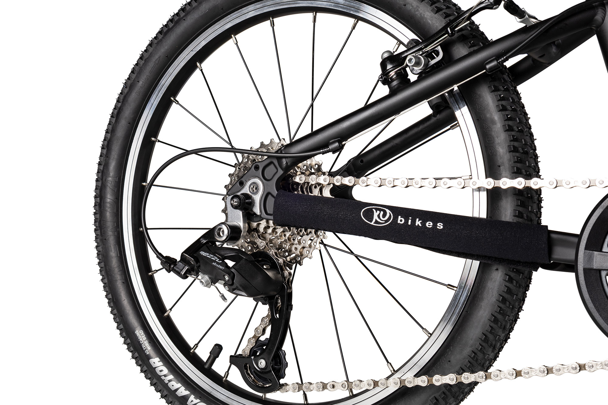 KUbikes 20 MTB 24 cm | schwarz