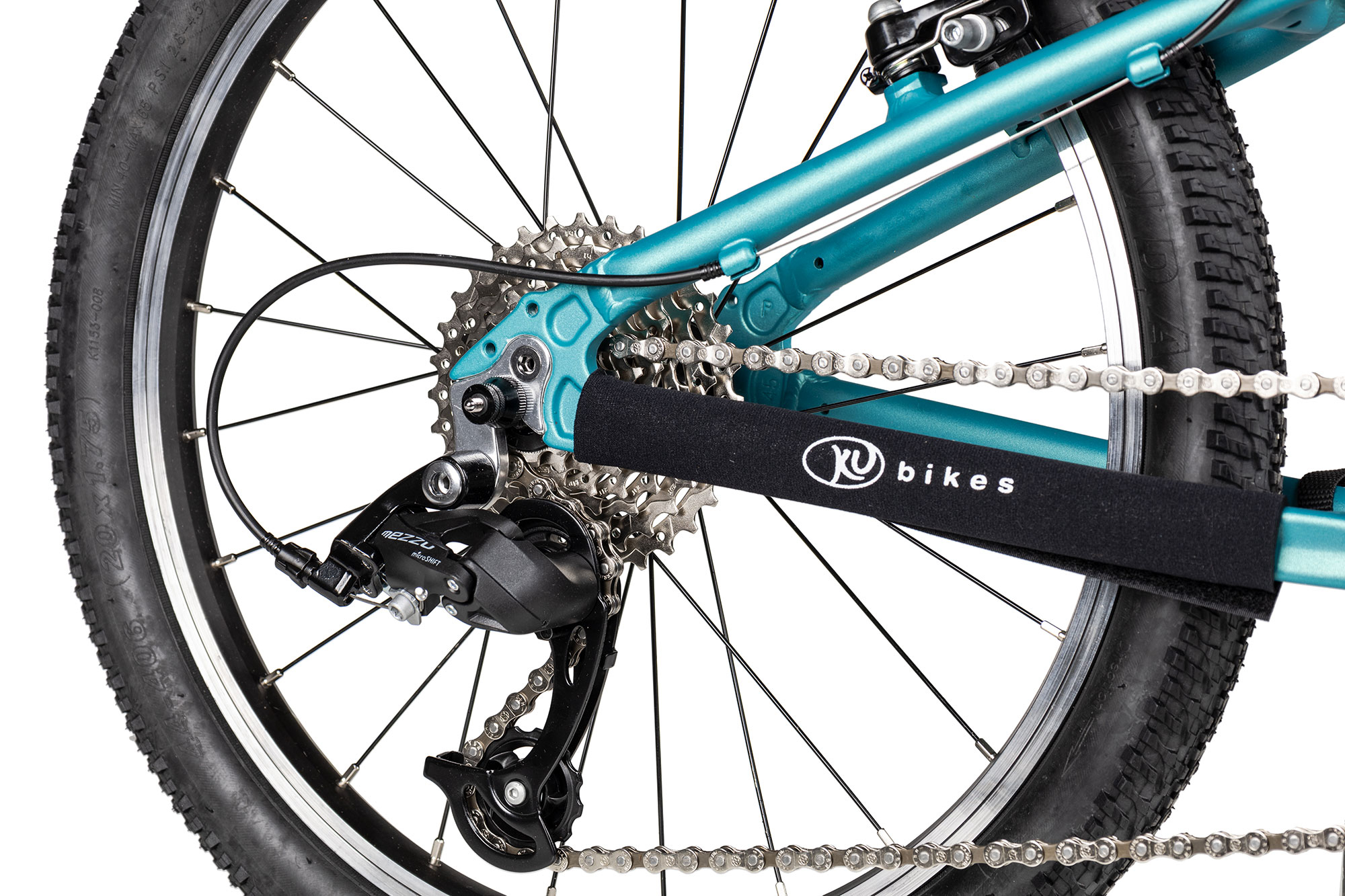 KUbikes 20 MTB 24 cm | türkis glitter