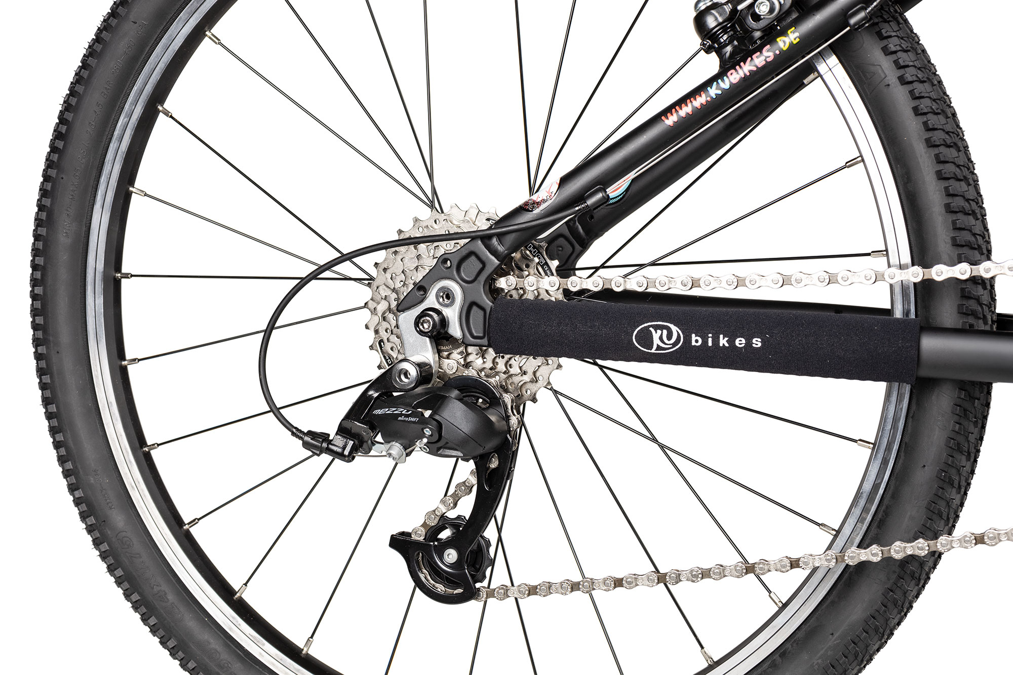 KUbikes 24 MTB 33 cm | schwarz/comic