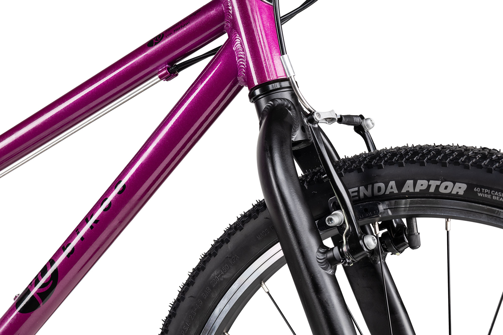 KUbikes 24 MTB 33 cm | lasur pink