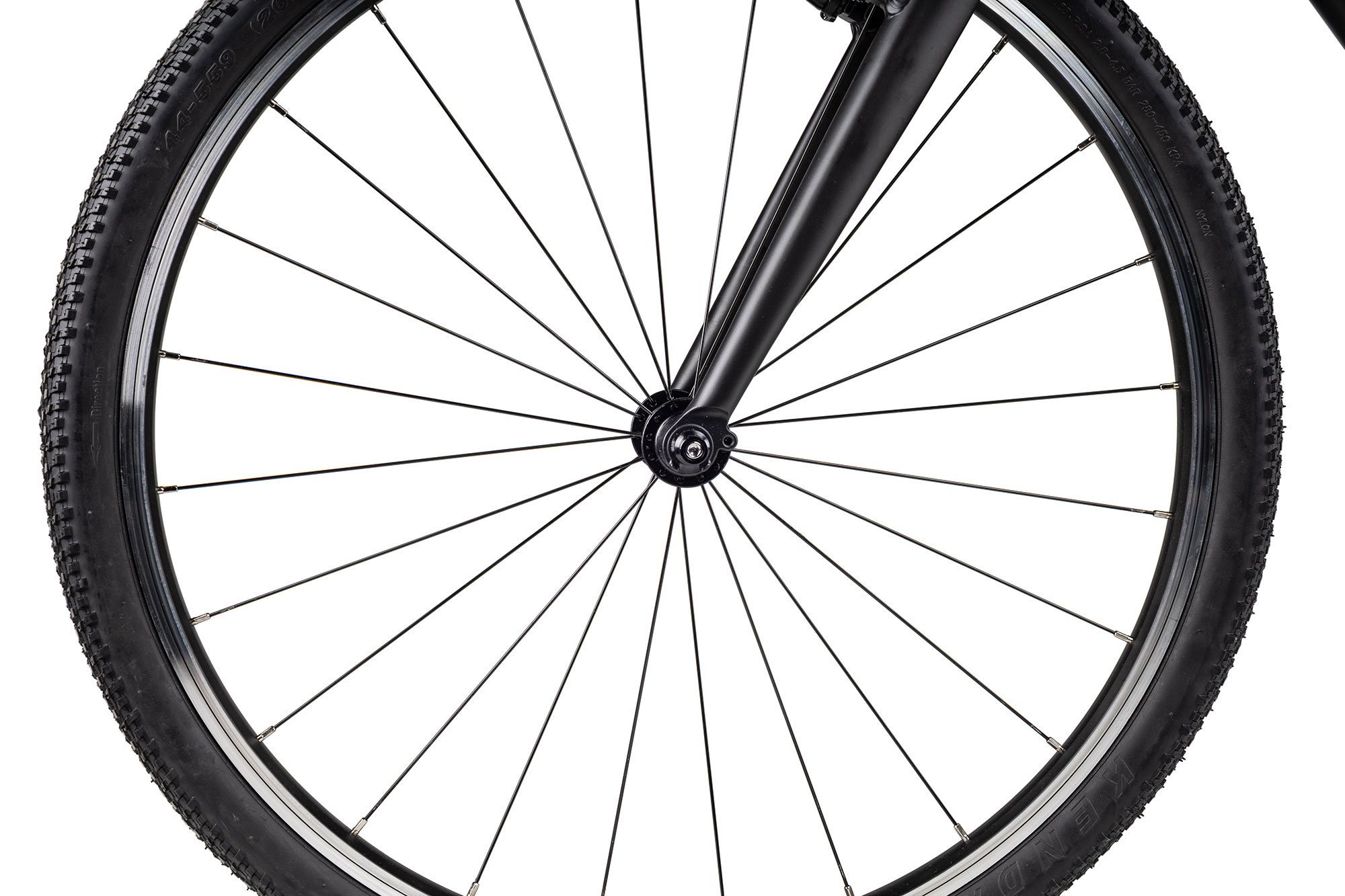 KUbikes 26 MTB 36 cm | schwarz