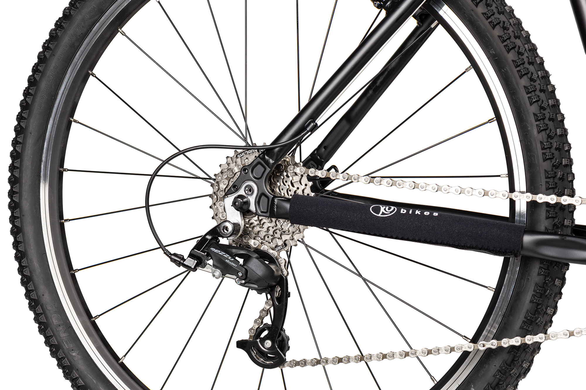 KUbikes 27.5 MTB 38 cm | schwarz