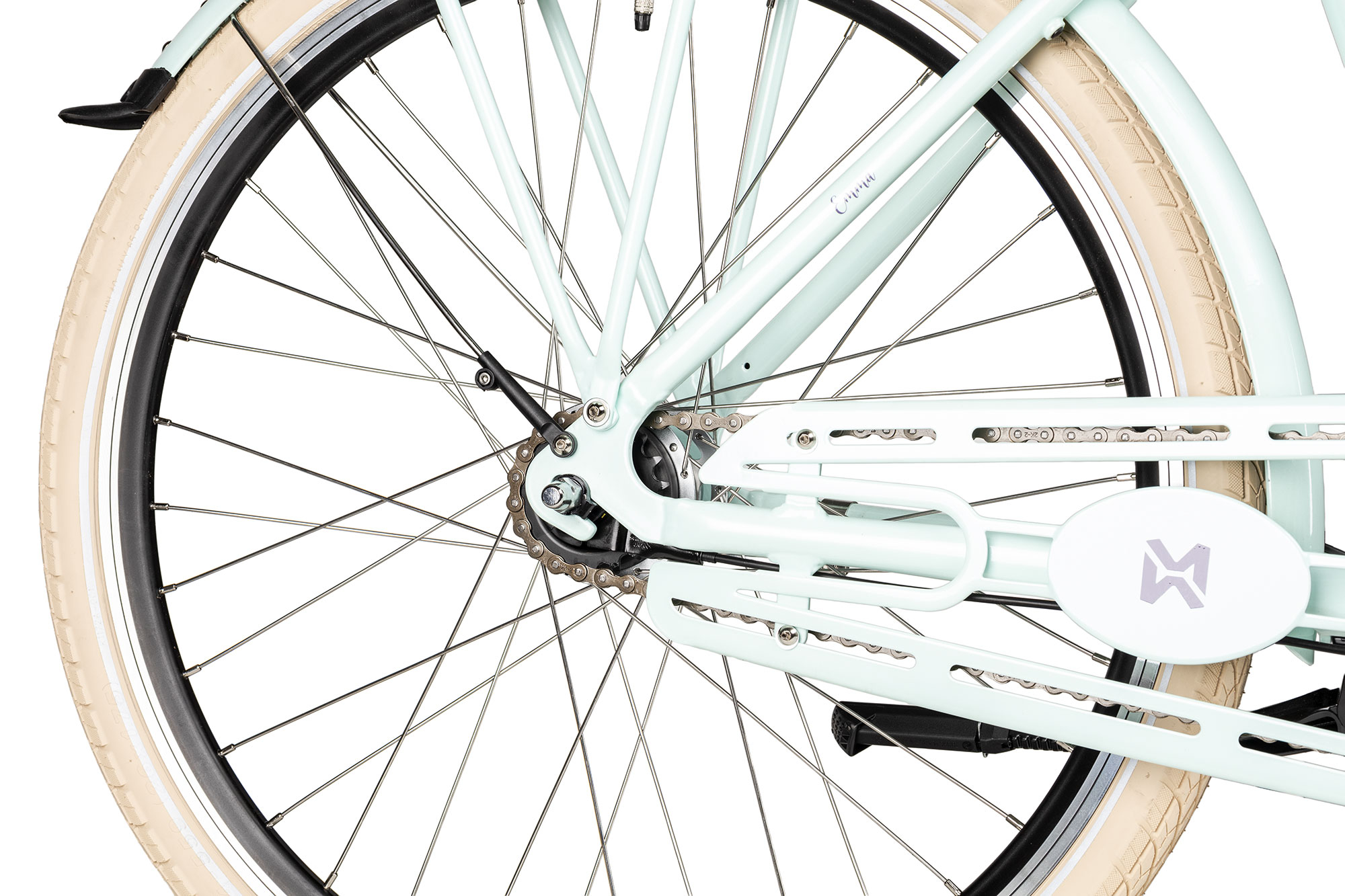 Maxim EMMA 26 7 Wave 45 cm | sheen mint/grey