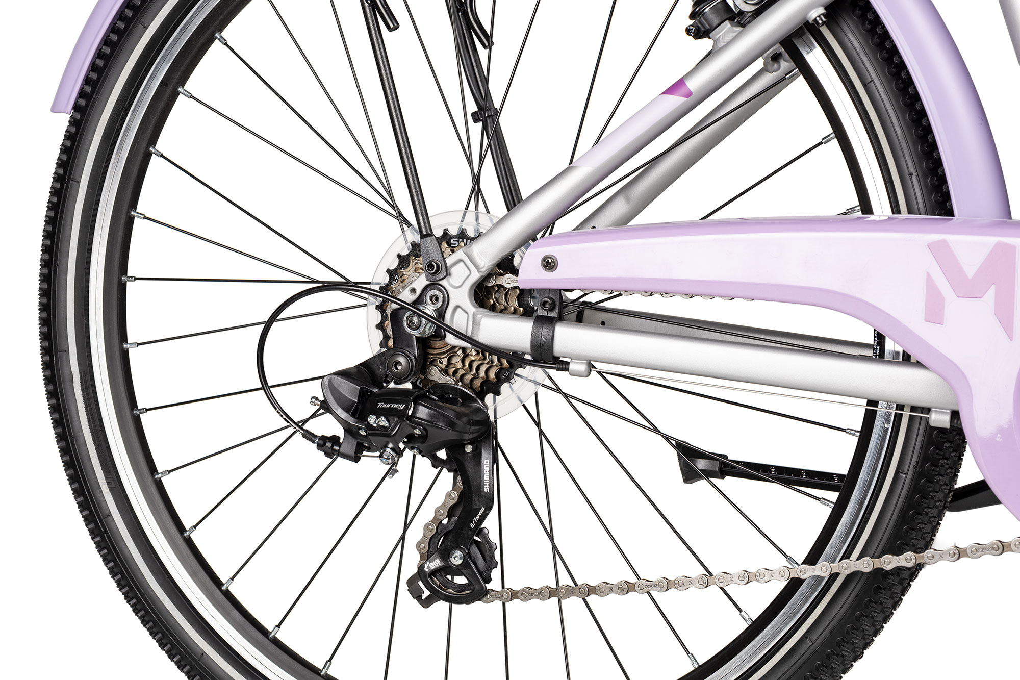 Maxim Luna 26-7 36 cm | lead crystal/lavender