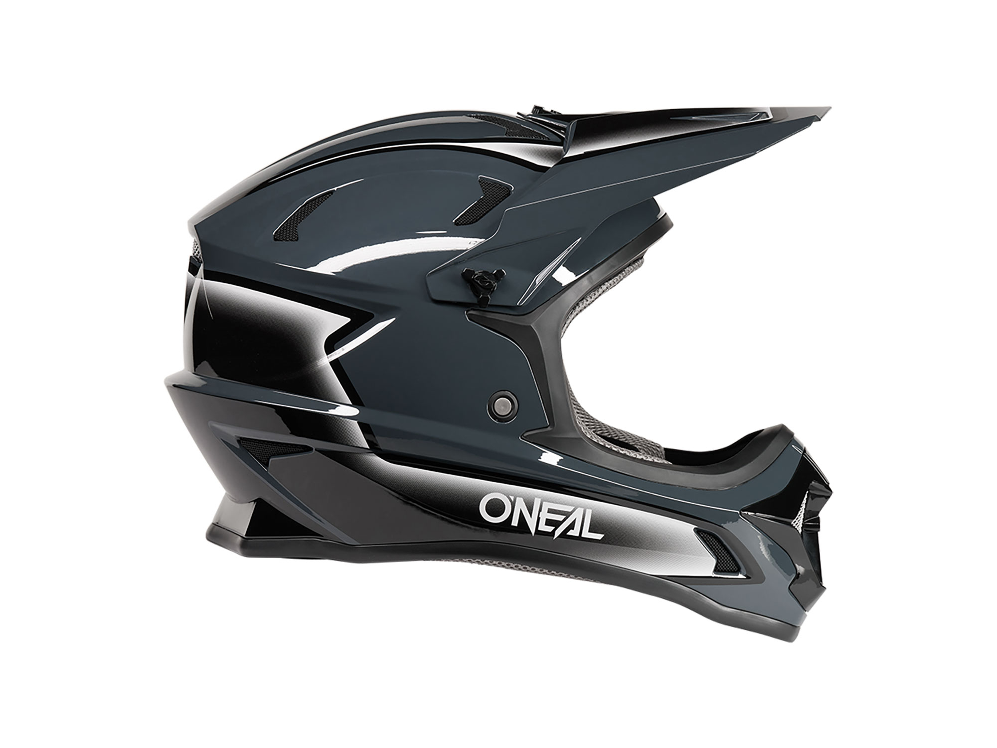 ONeal Sonus Fullface Helm 59-60 cm | slick black gray