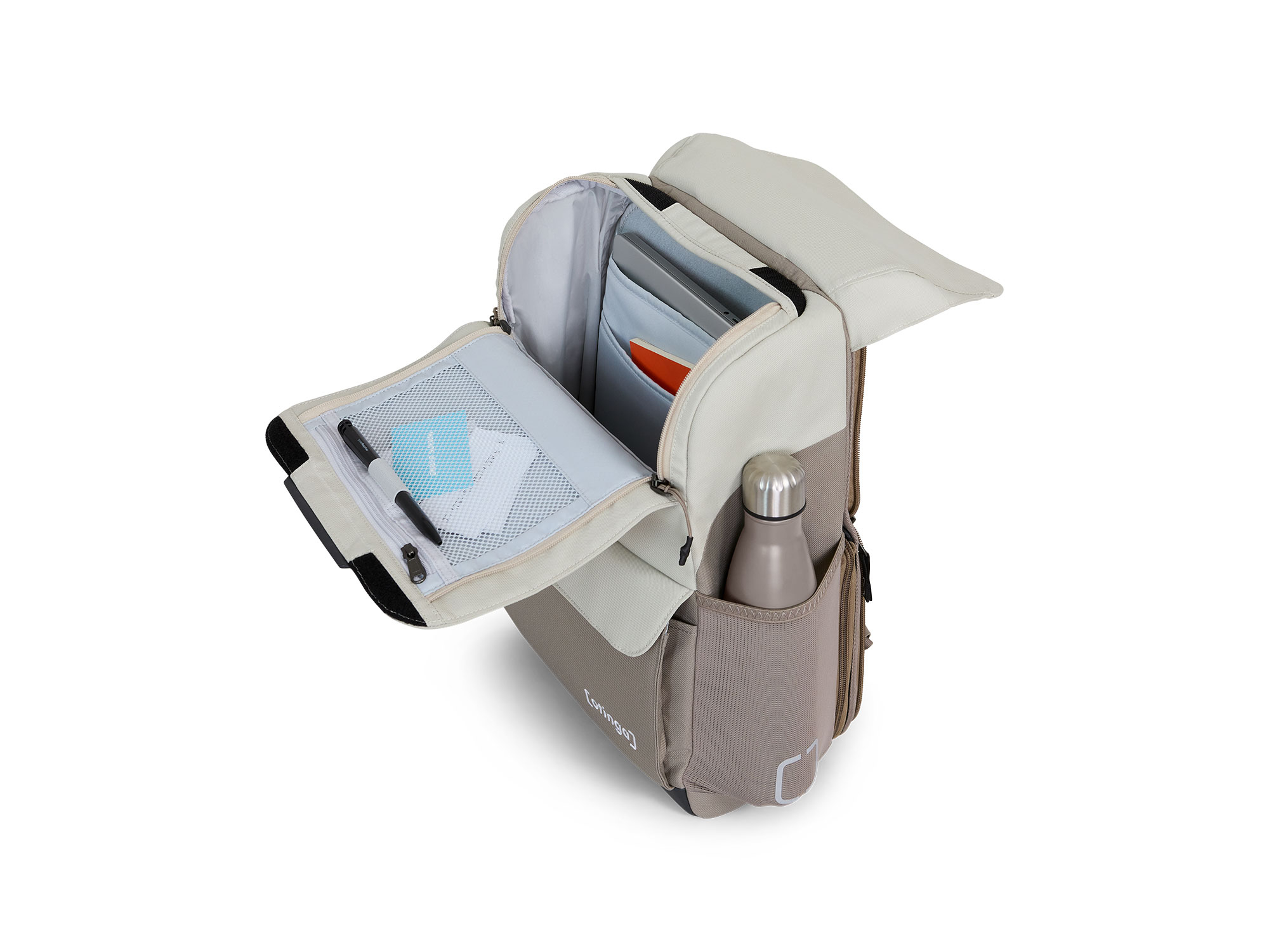 otinga Flip Move Rucksack 16 Liter | linen grey