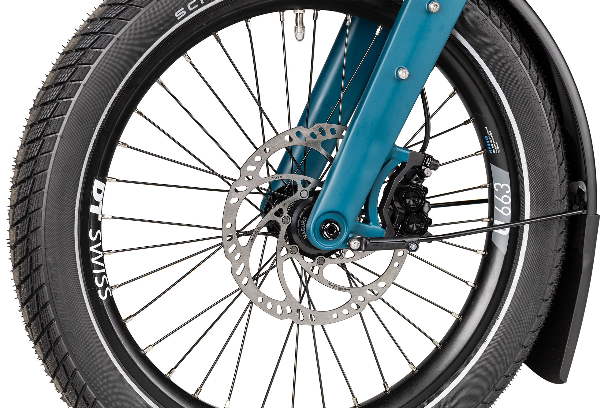 QIO Compact PX5+ FL 2027 48 cm | petrol blue matt