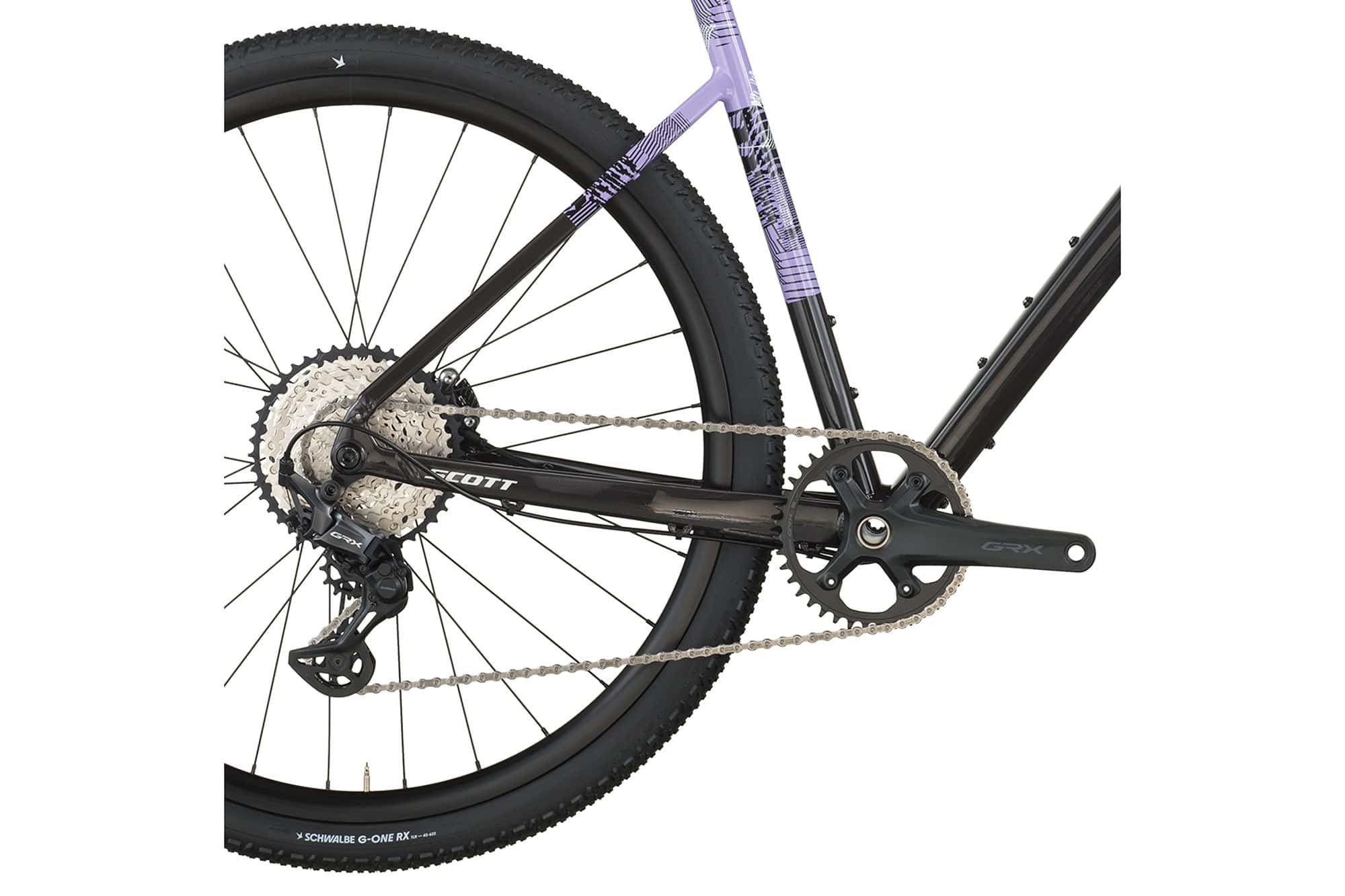 Scott Speedster Gravel 10 2026 XL | carbon black/tulip purple
