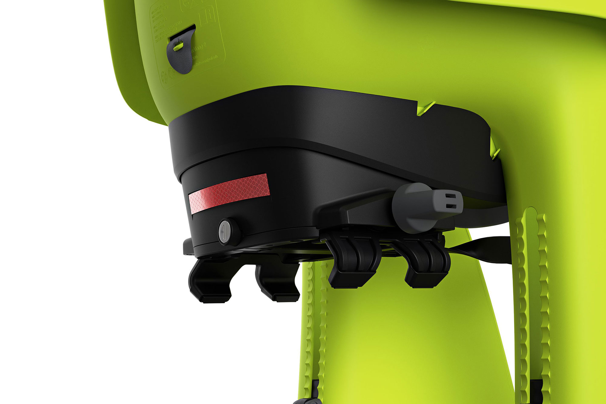 Thule RideAlong II Kindersitz Gepäckträger zen lime