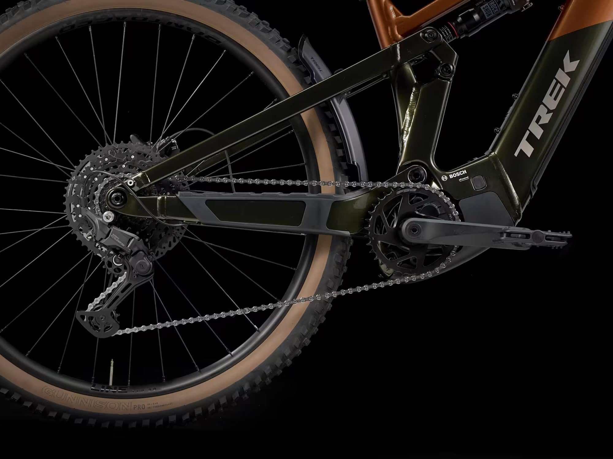 Trek Powerfly FS+ 4 Gen 4 2027 S | pennyflake/black olive