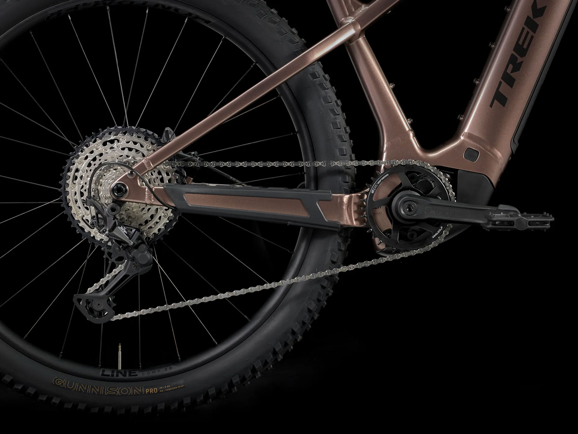 Trek Powerfly+ 8 Gen 5 2026 XL | satin lunar silver/bronze age