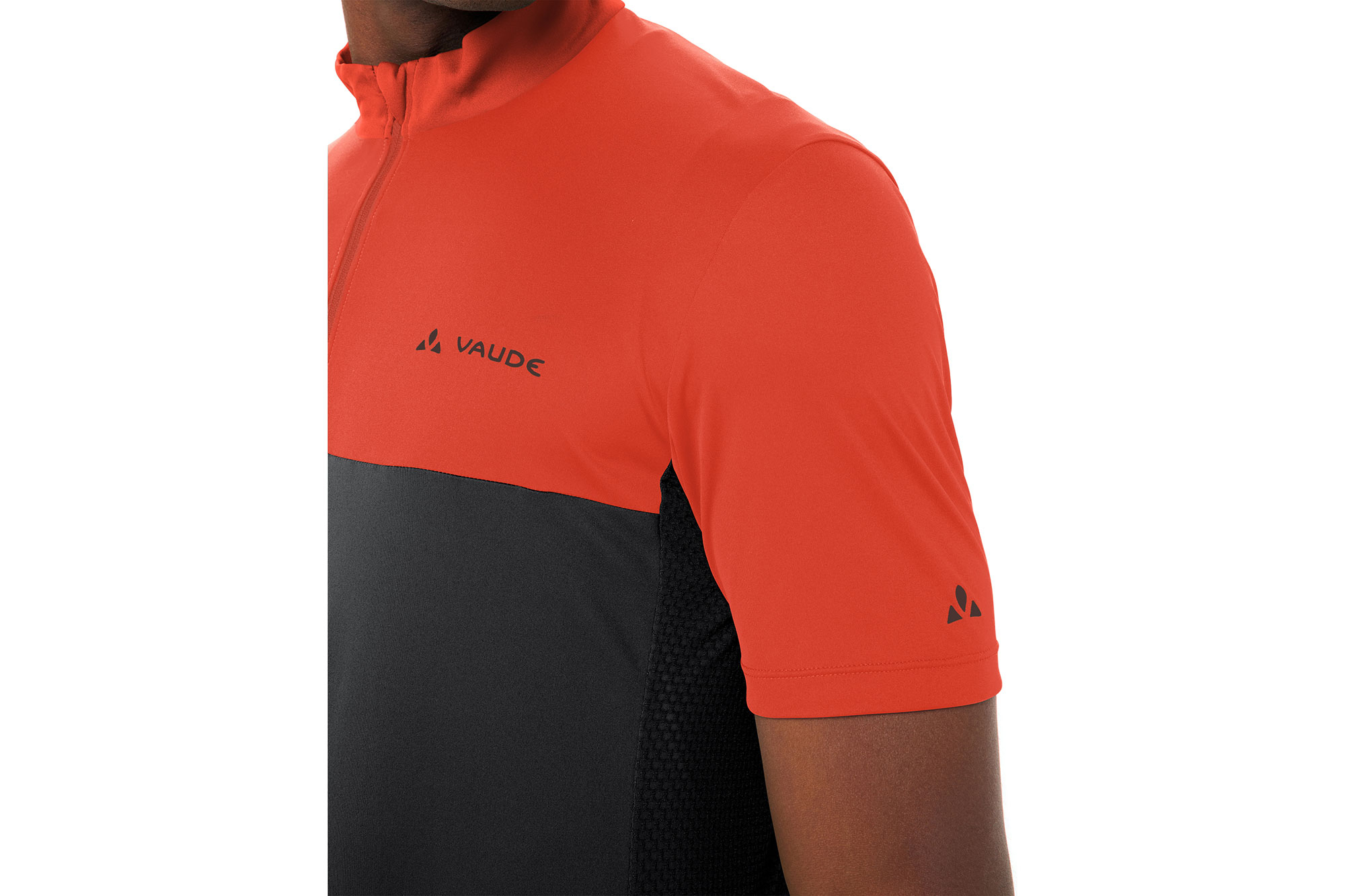 Vaude Matera HZ Tricot II Men XXL | glowing red/black