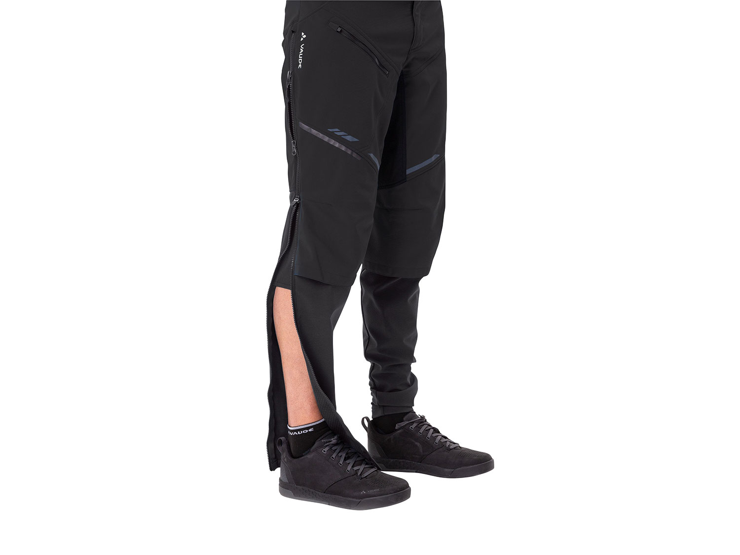Vaude Virt Pants Men Radhose S | black/black