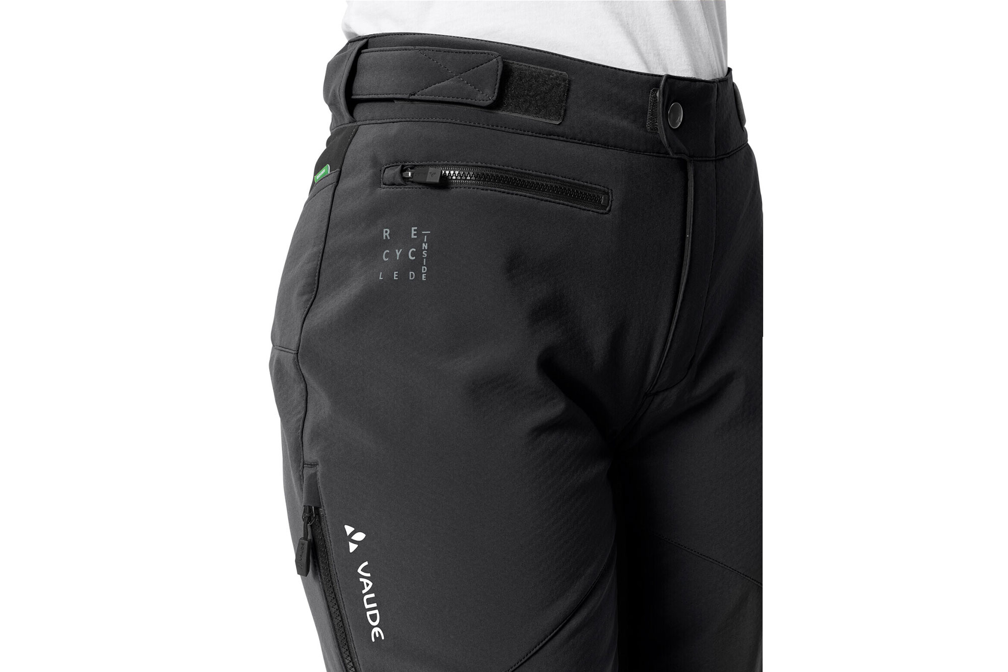 Vaude Qimsa Softshell Pants II WMS Radhose 44 | black/black