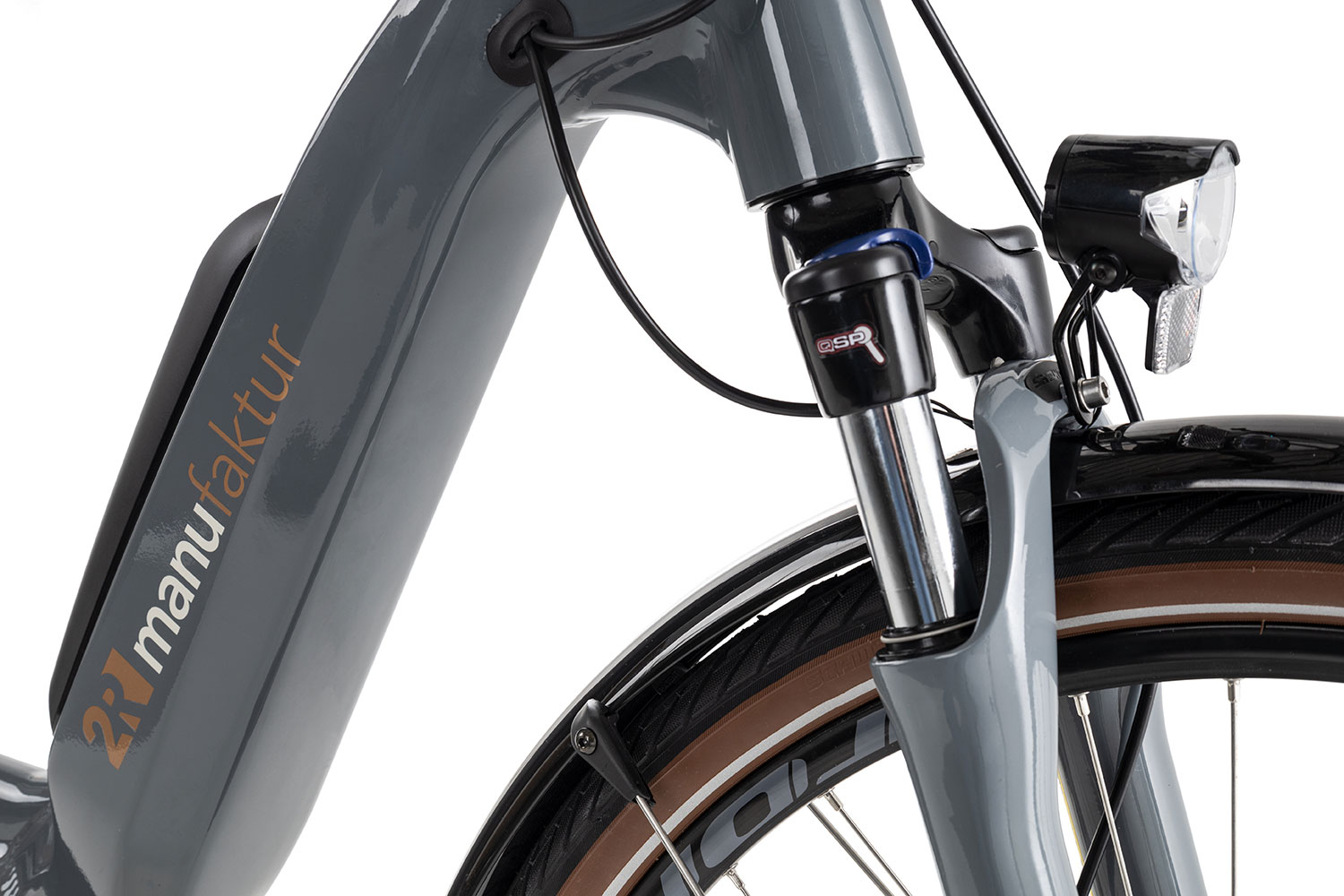 2R Manufaktur ELO 5 Wave 51 cm | warmgrey/copper | 28 Zoll